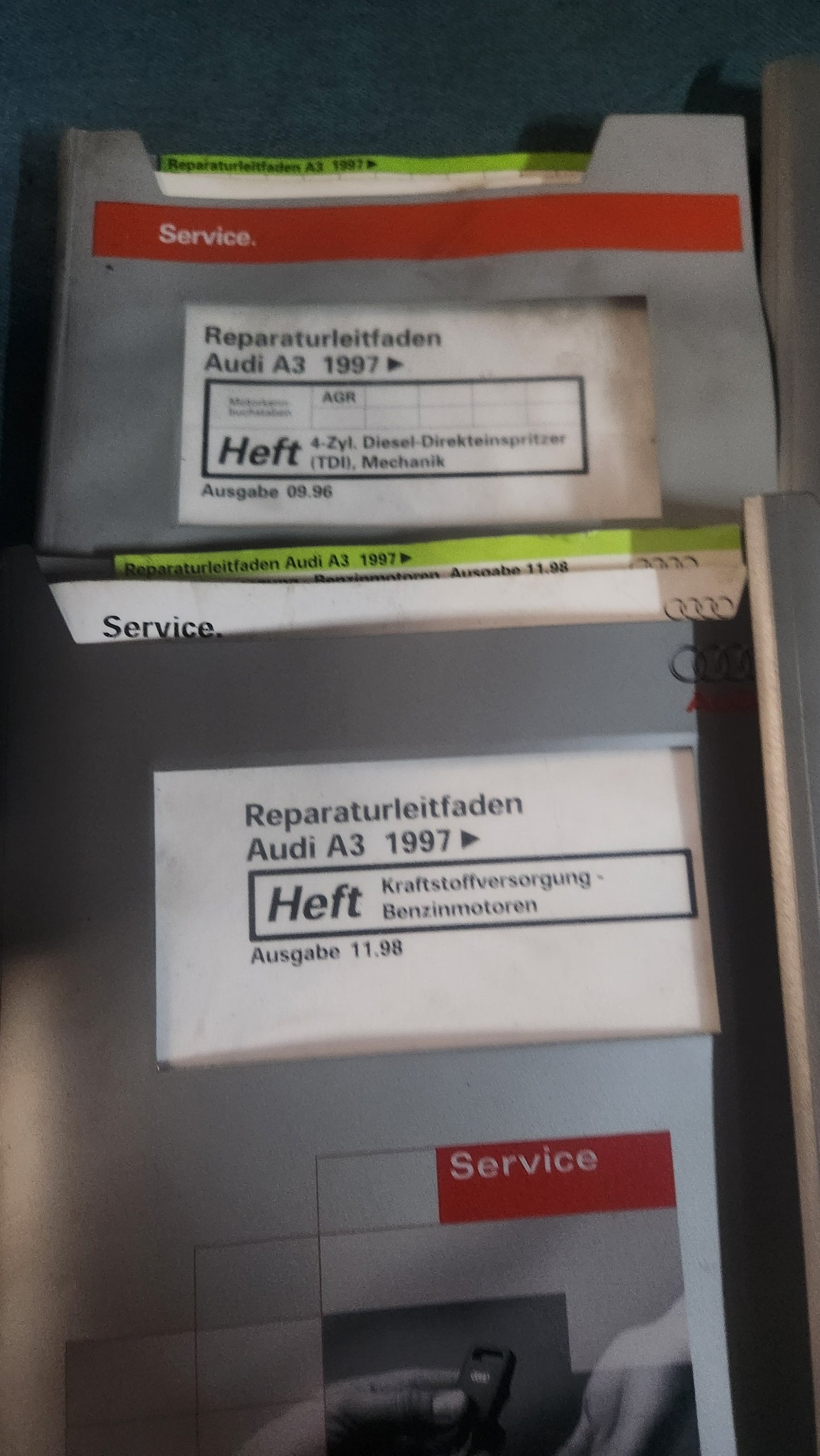 Audi A3 8L Reparaturleitfaden Werkstattbuch