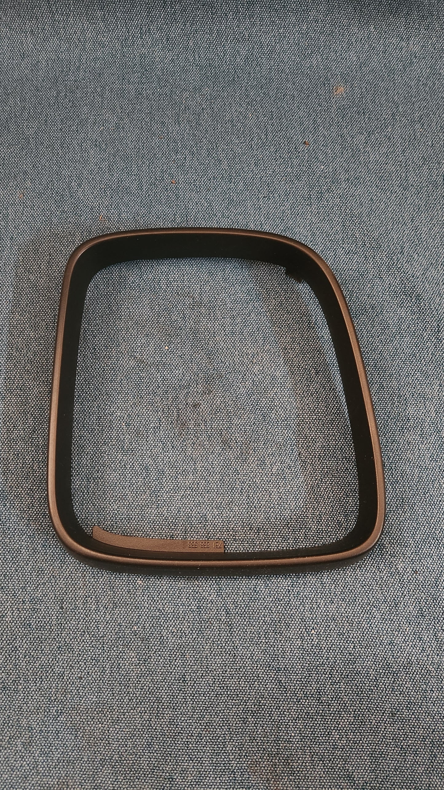 Rahmen für Außenspiegel Schwarz T5 Bus 7E1858553 Nos N2