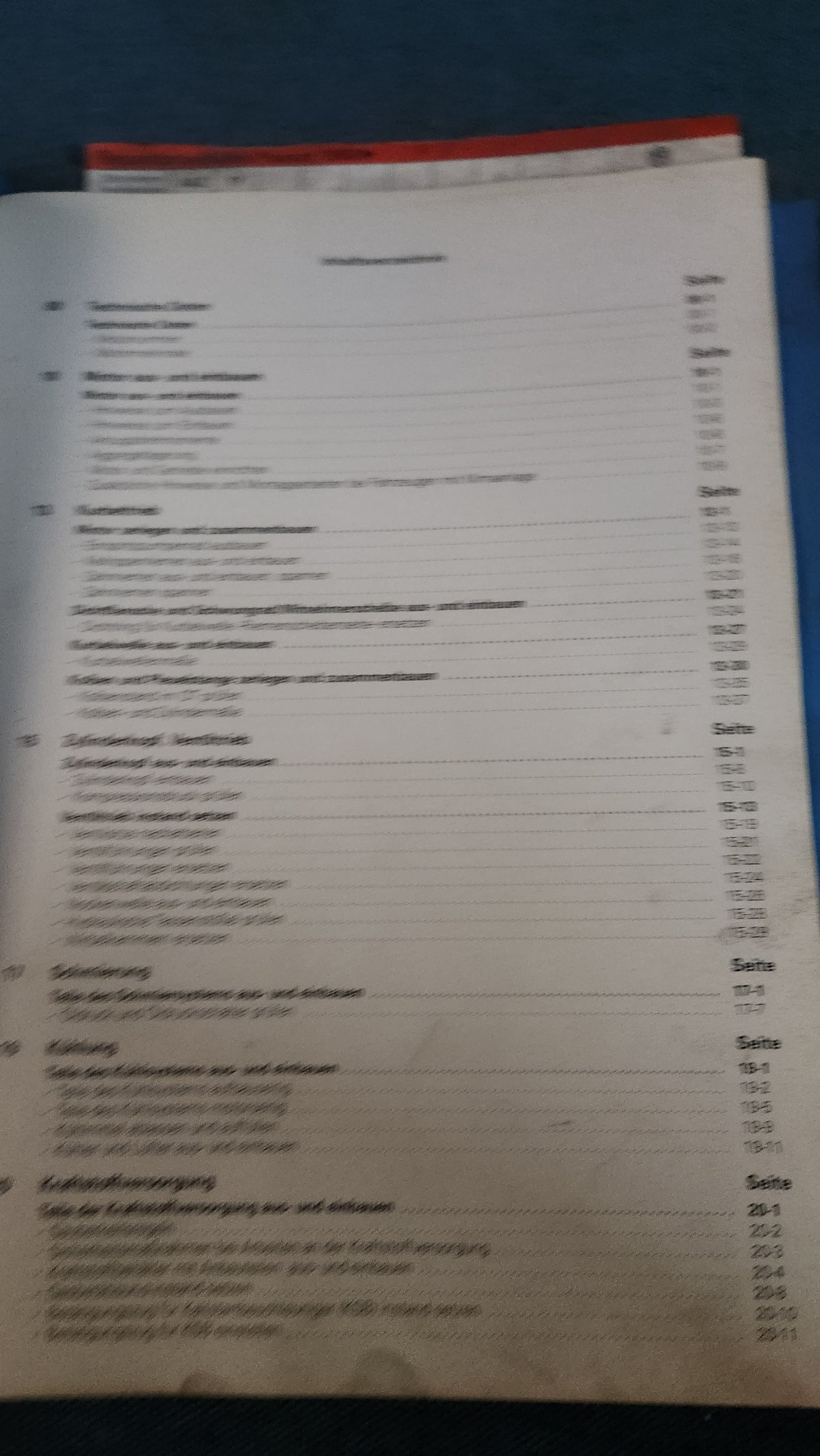 Passat 35 I B3 AAZ 1Y Motor Reparaturleitfaden Werkstattbuch