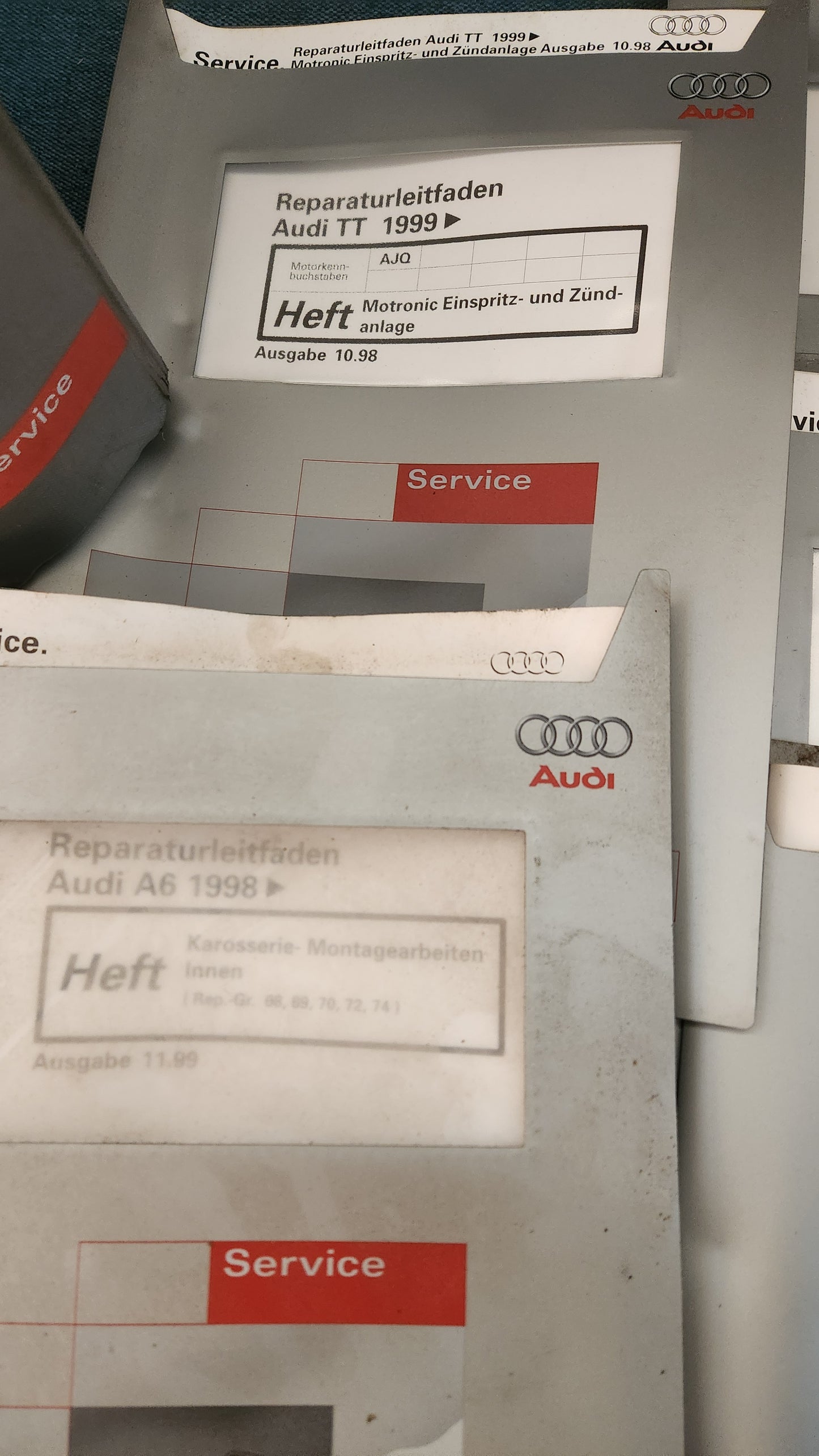Audi TT 8N Reparaturleitfaden Werkstatbuch