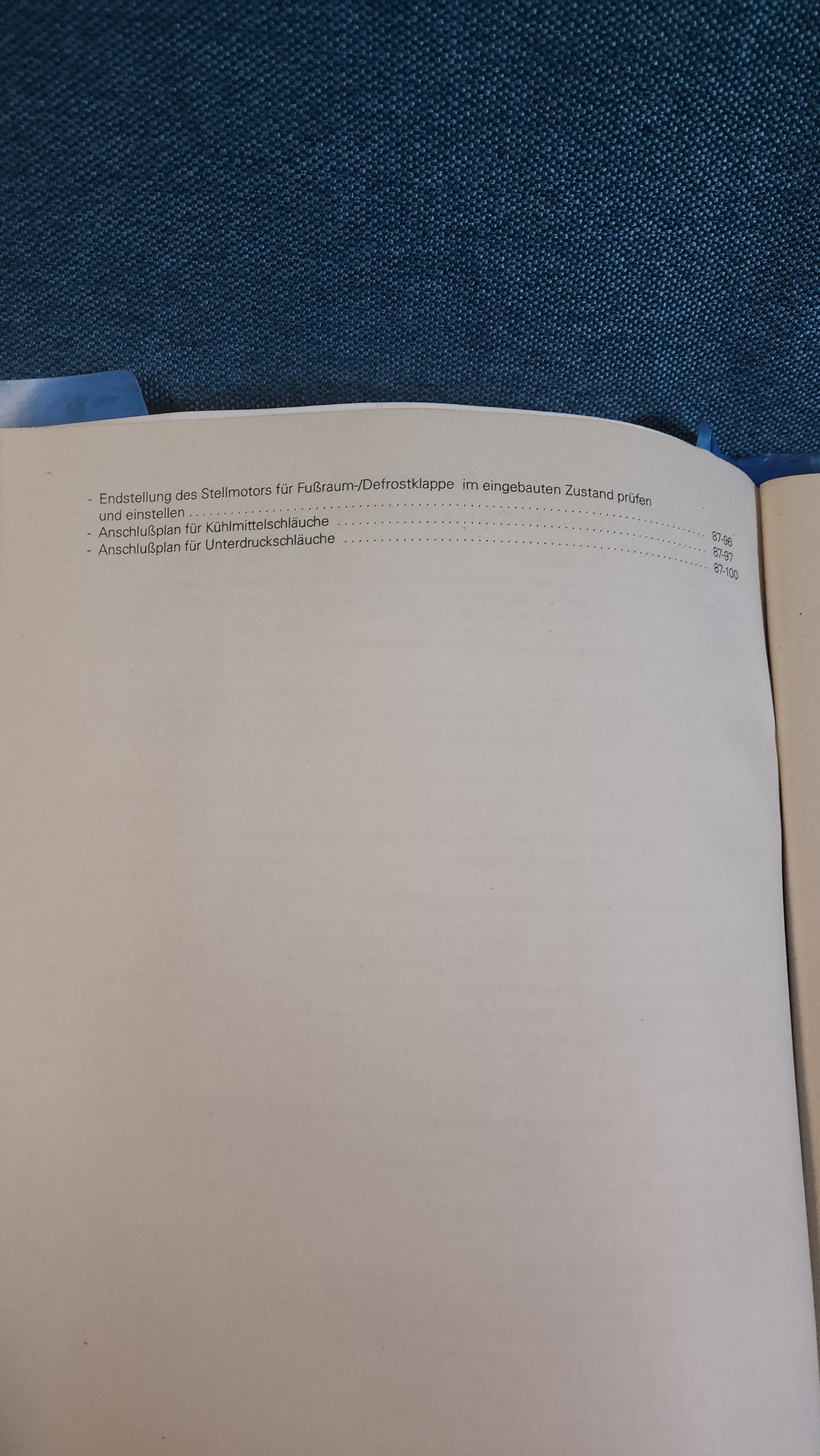 T4 Bus Heizung/Klima Reparaturleitfaden Werkstattbuch