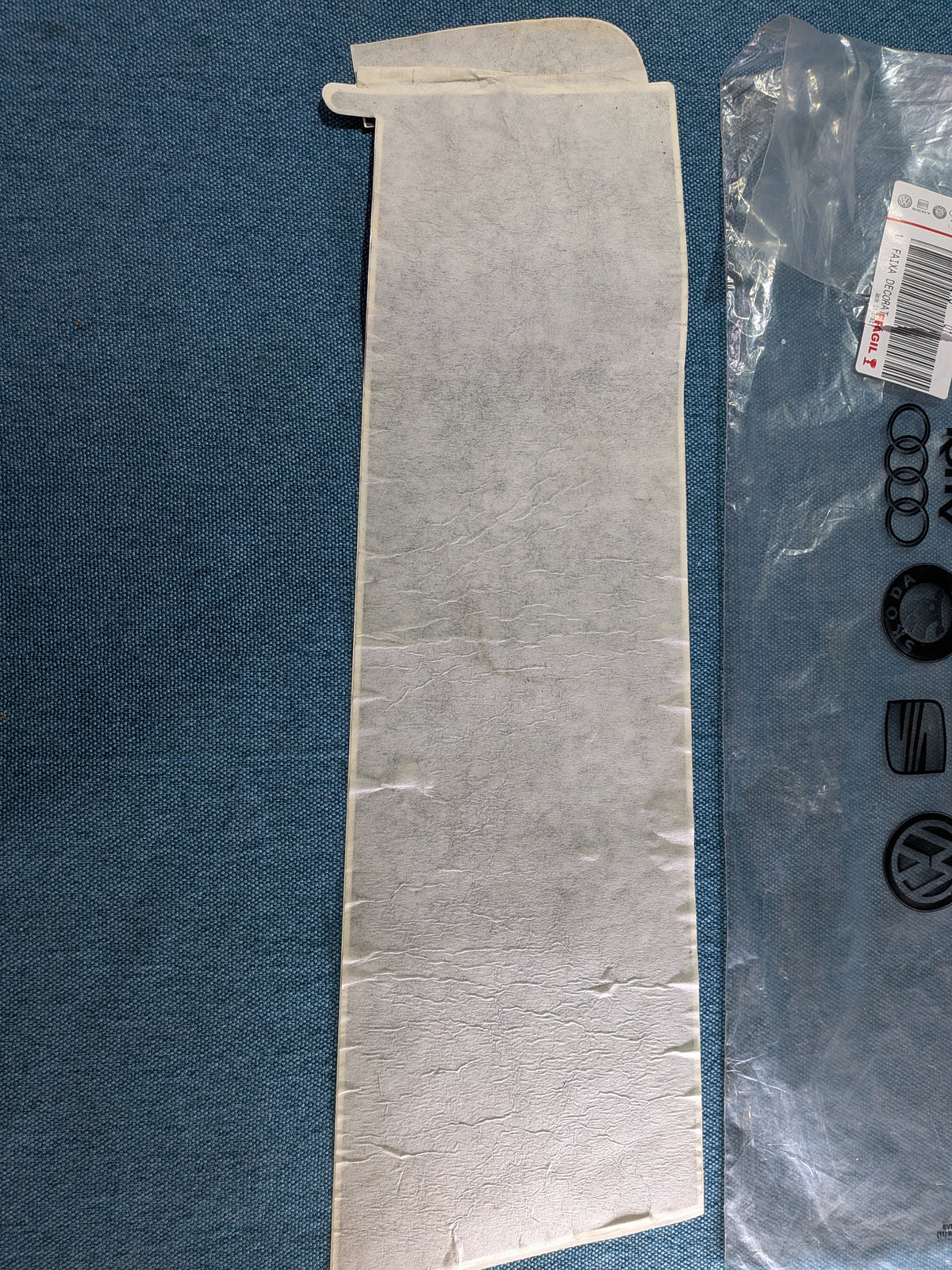 Dekor Zierleiste Tür VW Fox 5Z3853313 01C NOS N4
