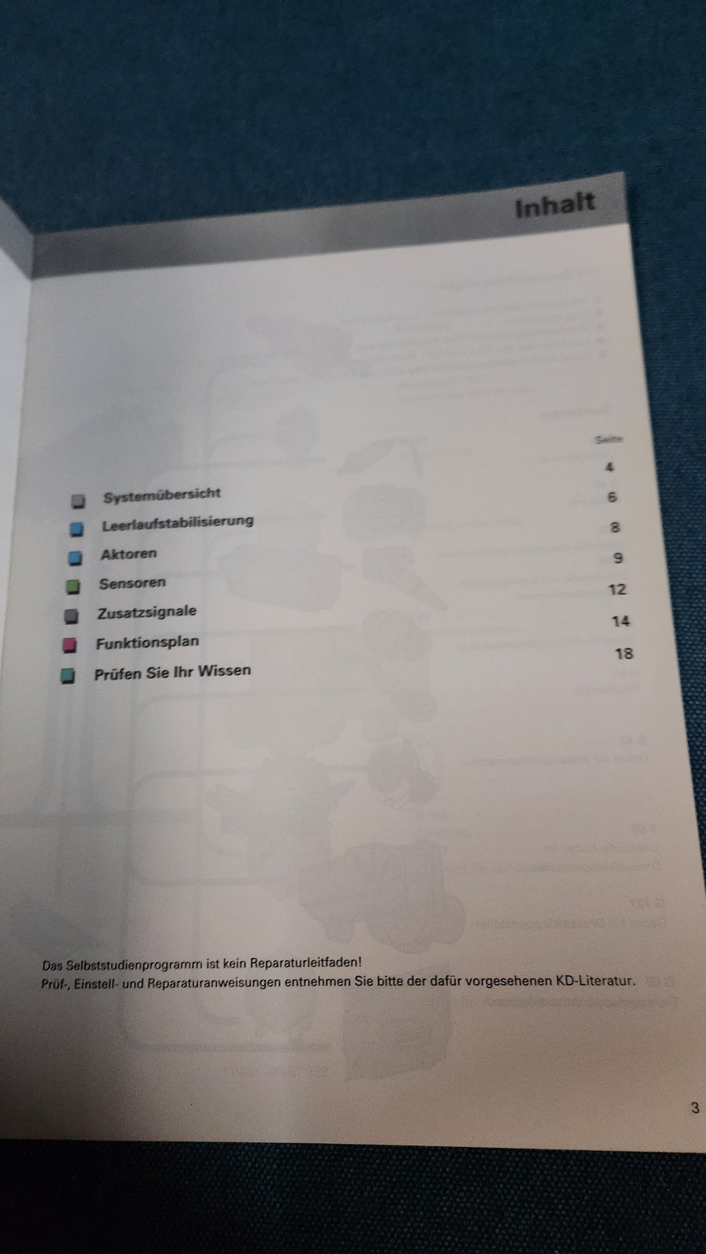 Änderung an der Mono-Motronic Selbststudienpogramm Nr. 164 Werkstattbuch Reparaturleitfaden