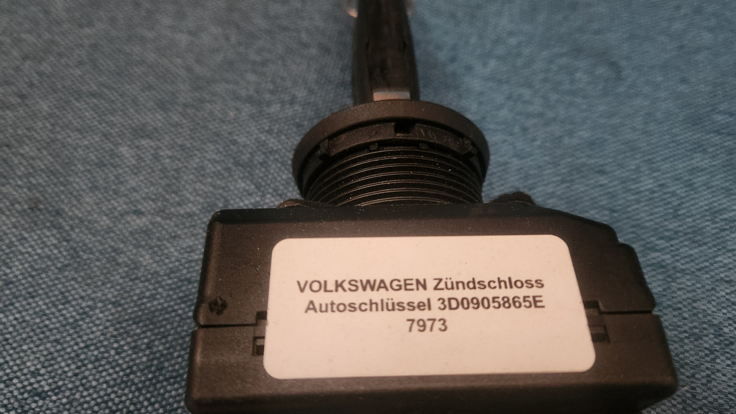 Zündschloss Touareg Porsche Audi A8 D3 S3 3D0905865E Gebraucht Wegfahrsperre A1