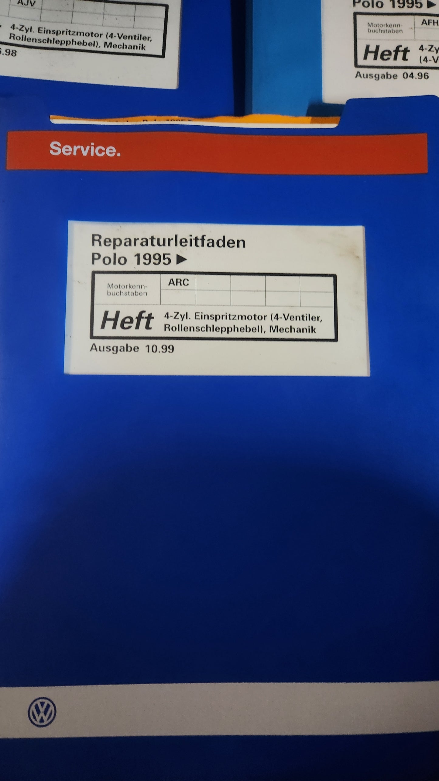 Polo 6N Reparaturleitfaden Werkstattbuch