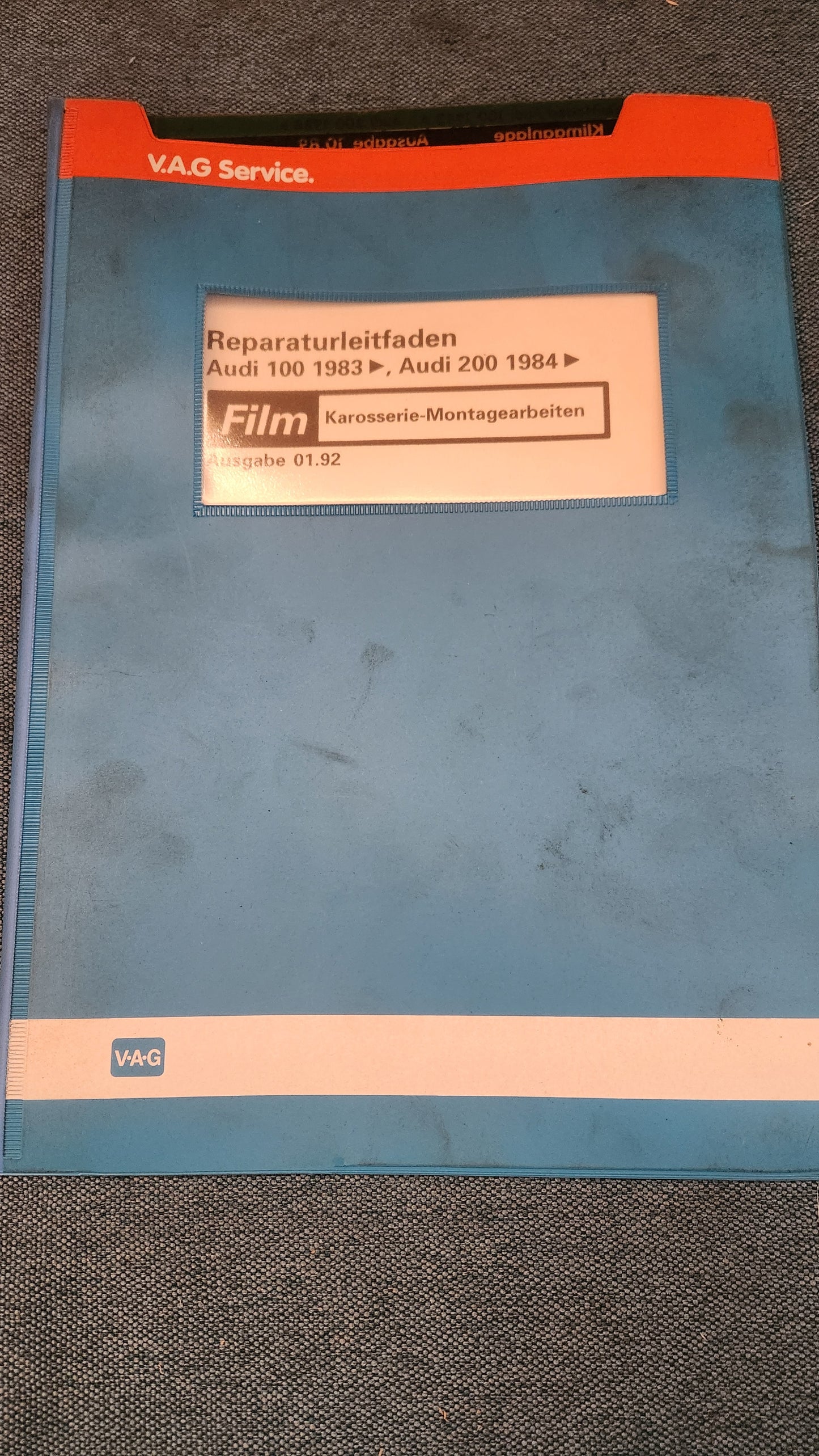 Audi 80 B2 Typ 81/85 Karosserie Montagearbeiten Microfiche Reparaturleitfaden Werkstattbuch