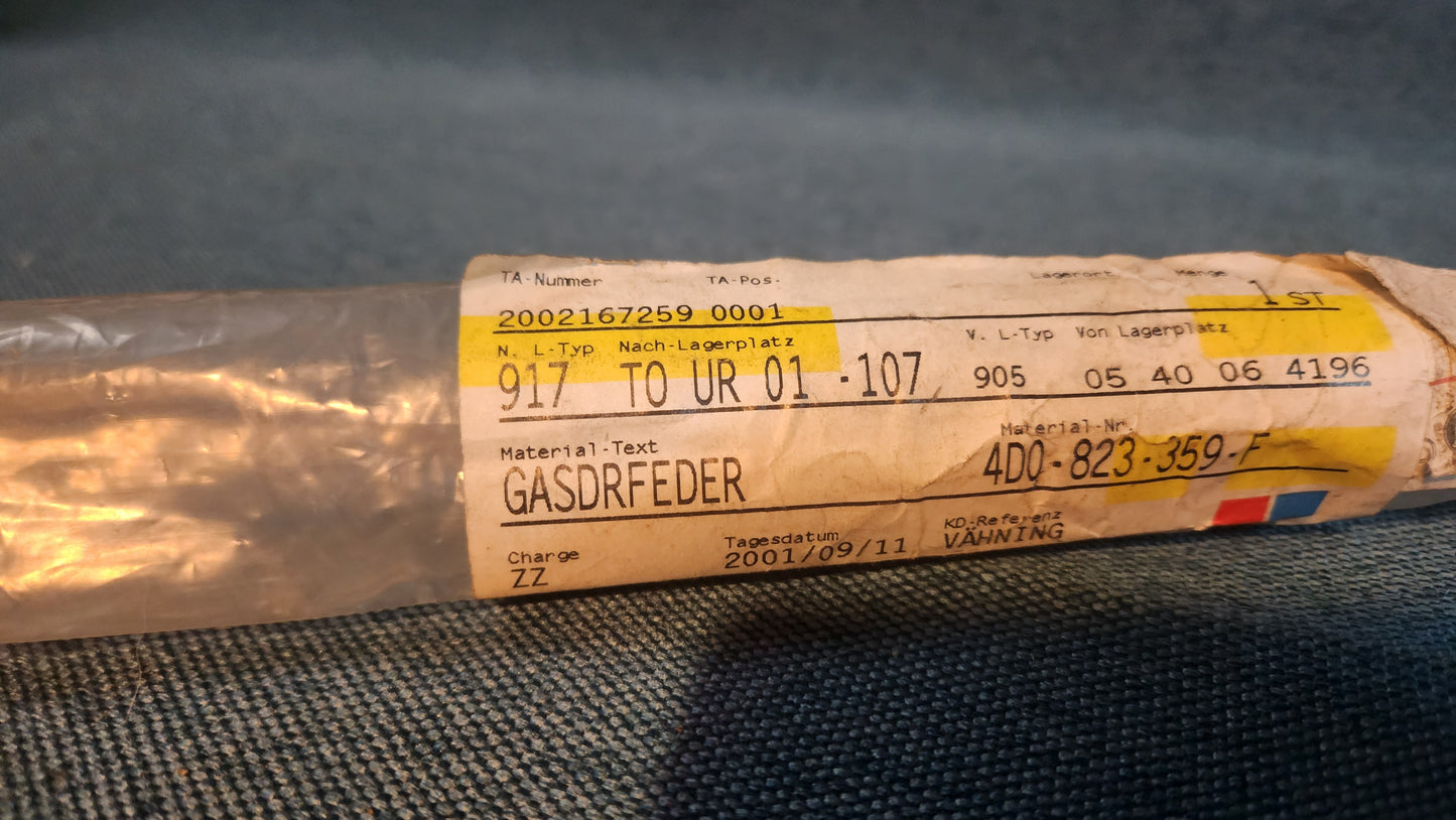 Stoßdämpfer/Motorhaube Audi A8 4D2/4D8 4D0823359 Nos A2