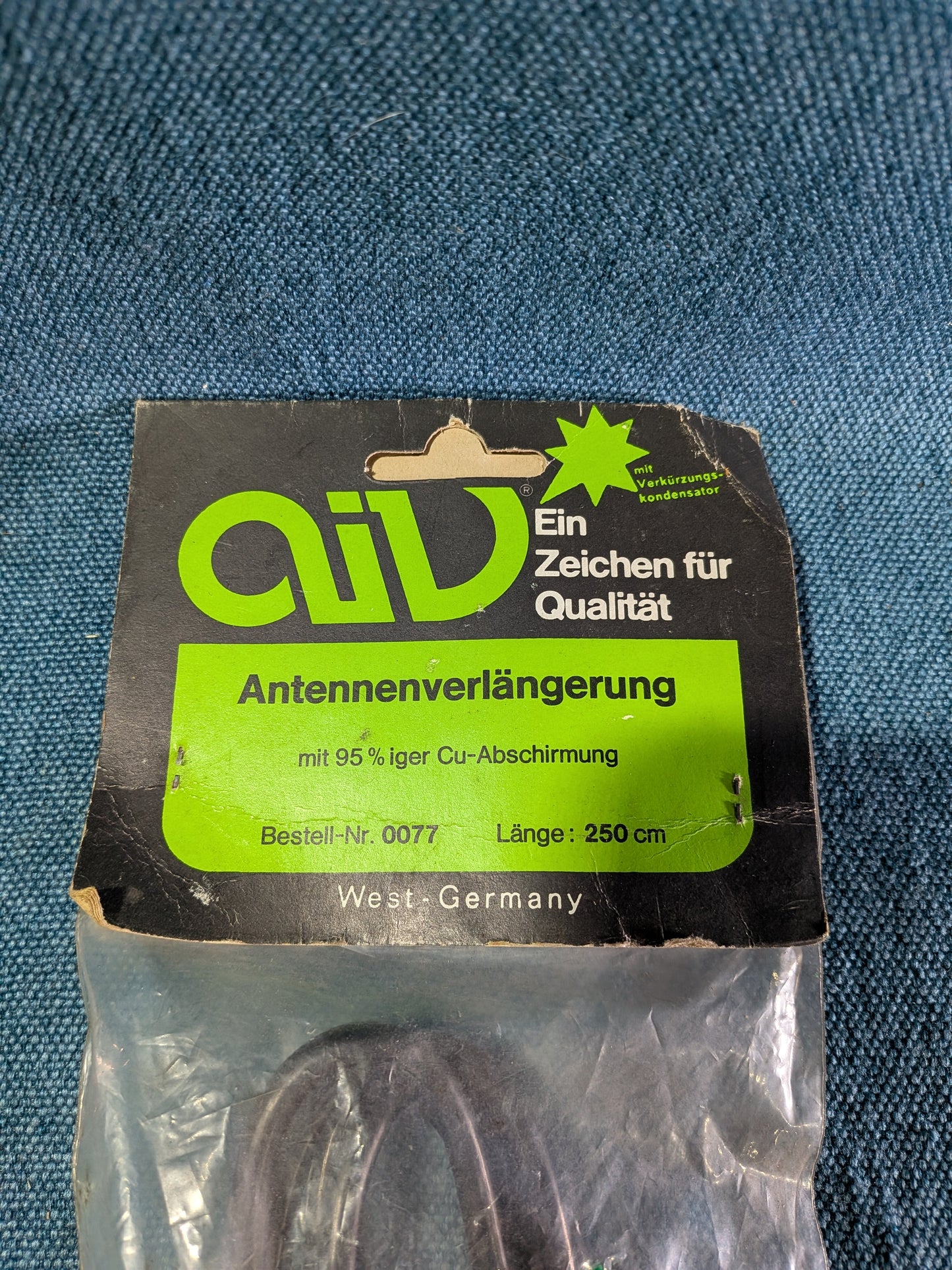 Antenna Extension Cable AID 0077 NOS/New C7