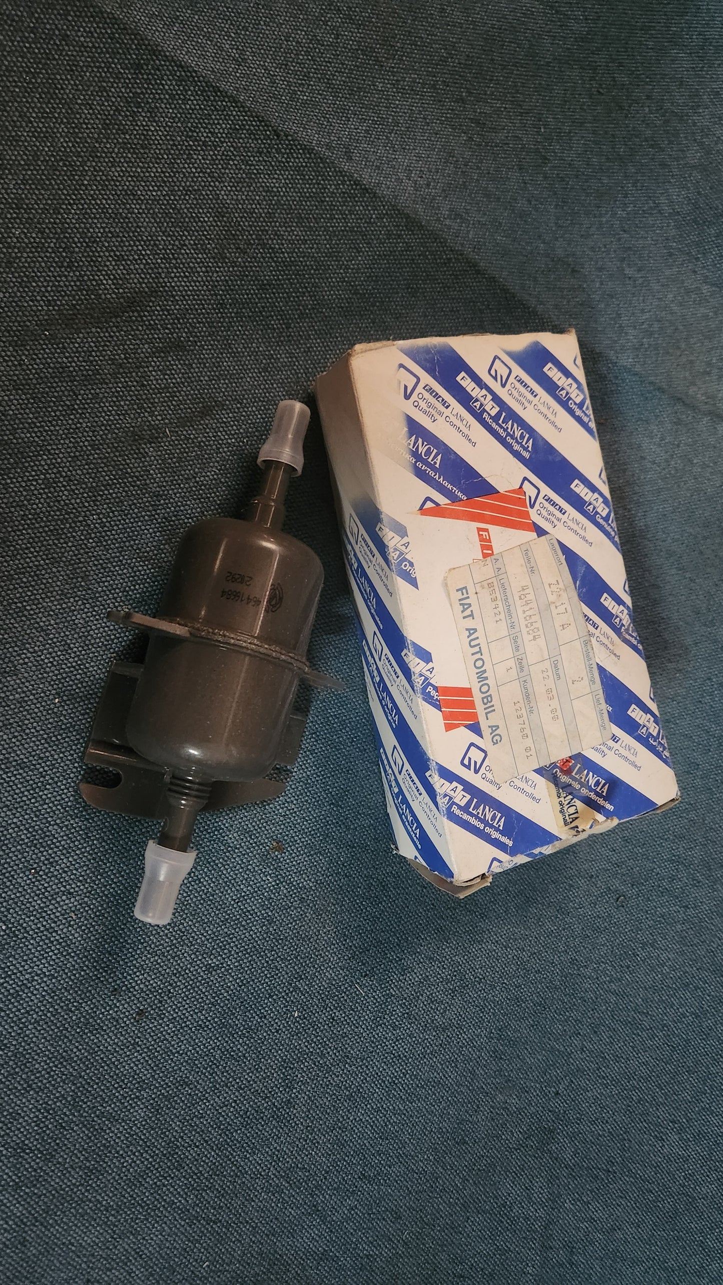 Fiat Palio Weekend Seicento Panda Kraftstoff Filter 46416684 Nos B3