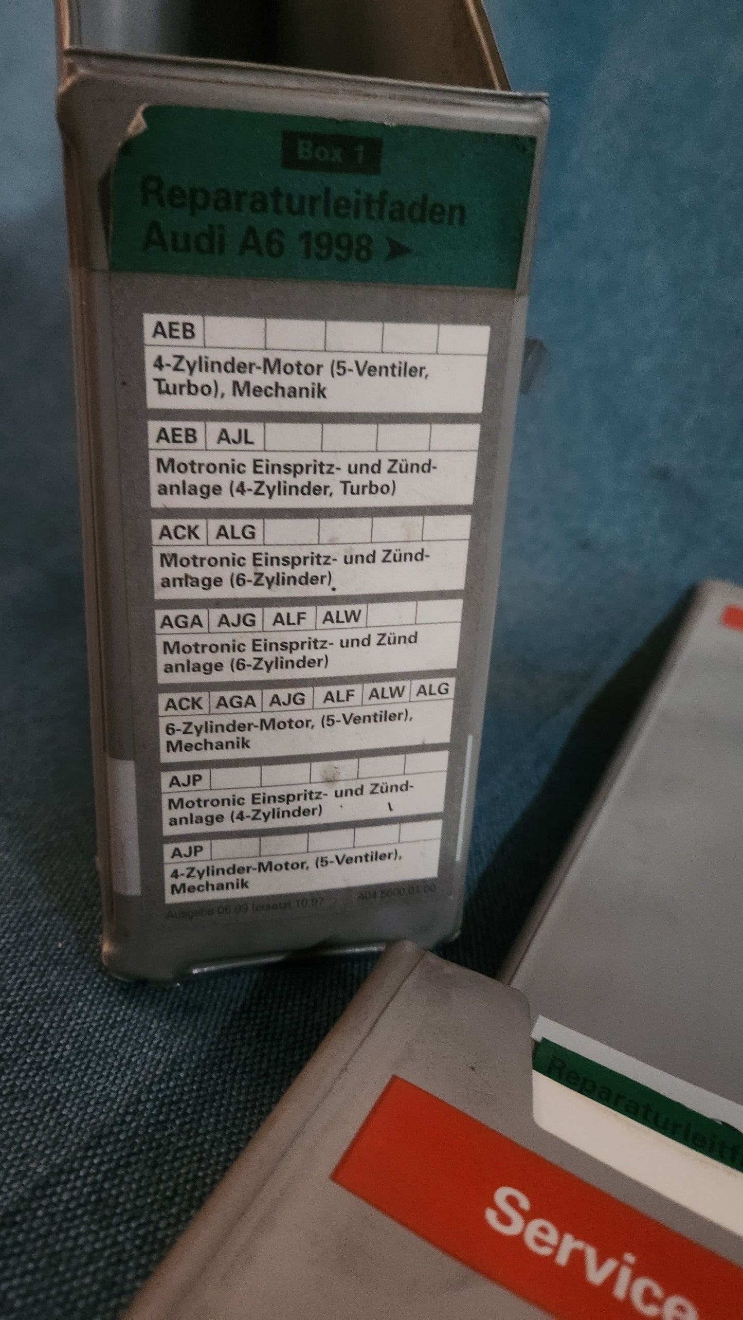 Audi A6 C5 Reparaturleitfaden Werkstattbuch Motor