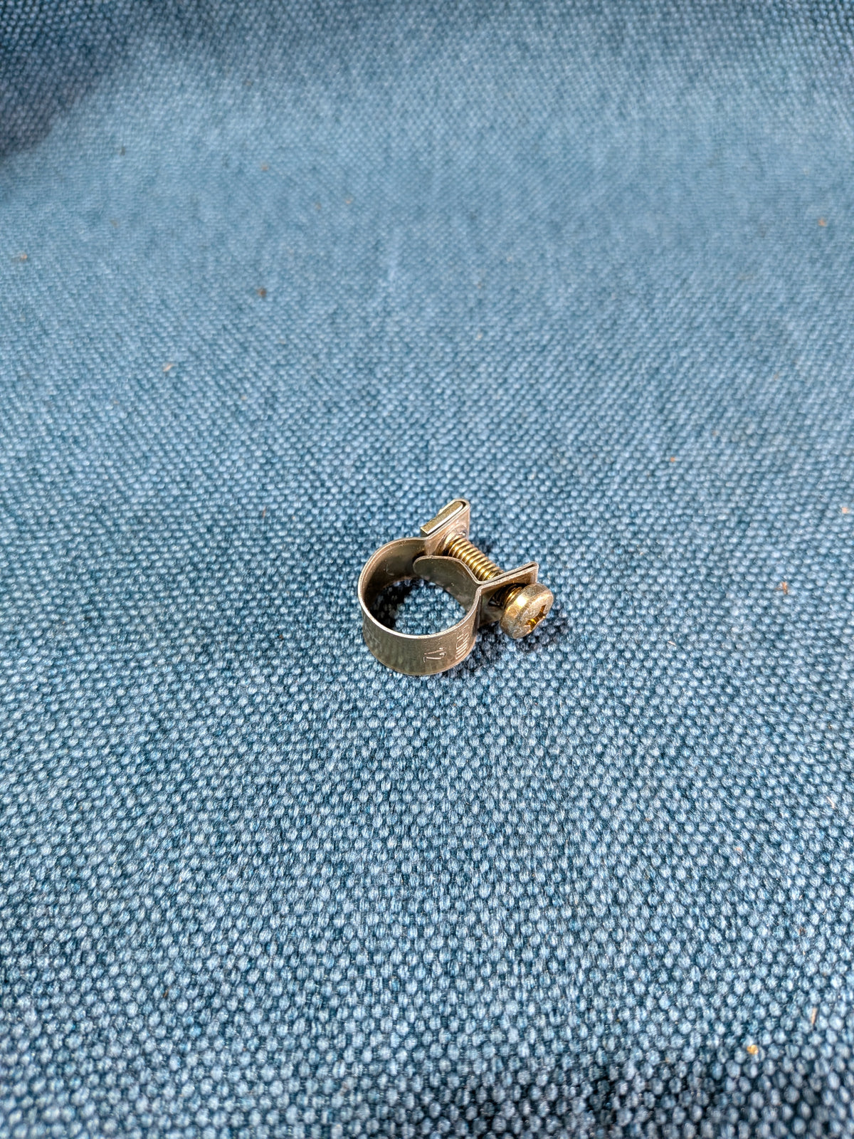 Schelle Gemi 12mm gelb verzinkt NOS/Neu B7