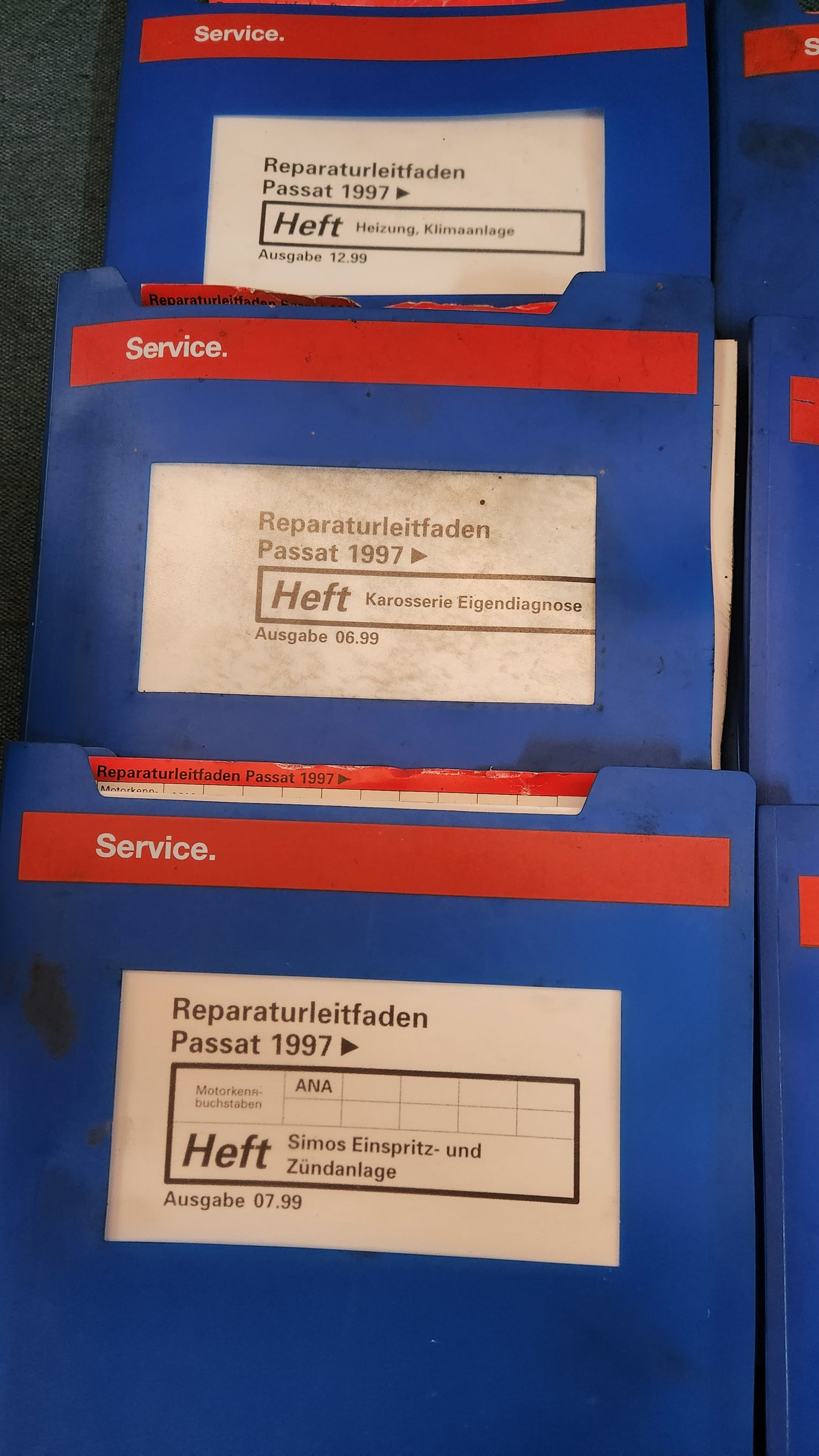 Passat 3B/BG Reparaturleitfaden Werkstattbuch