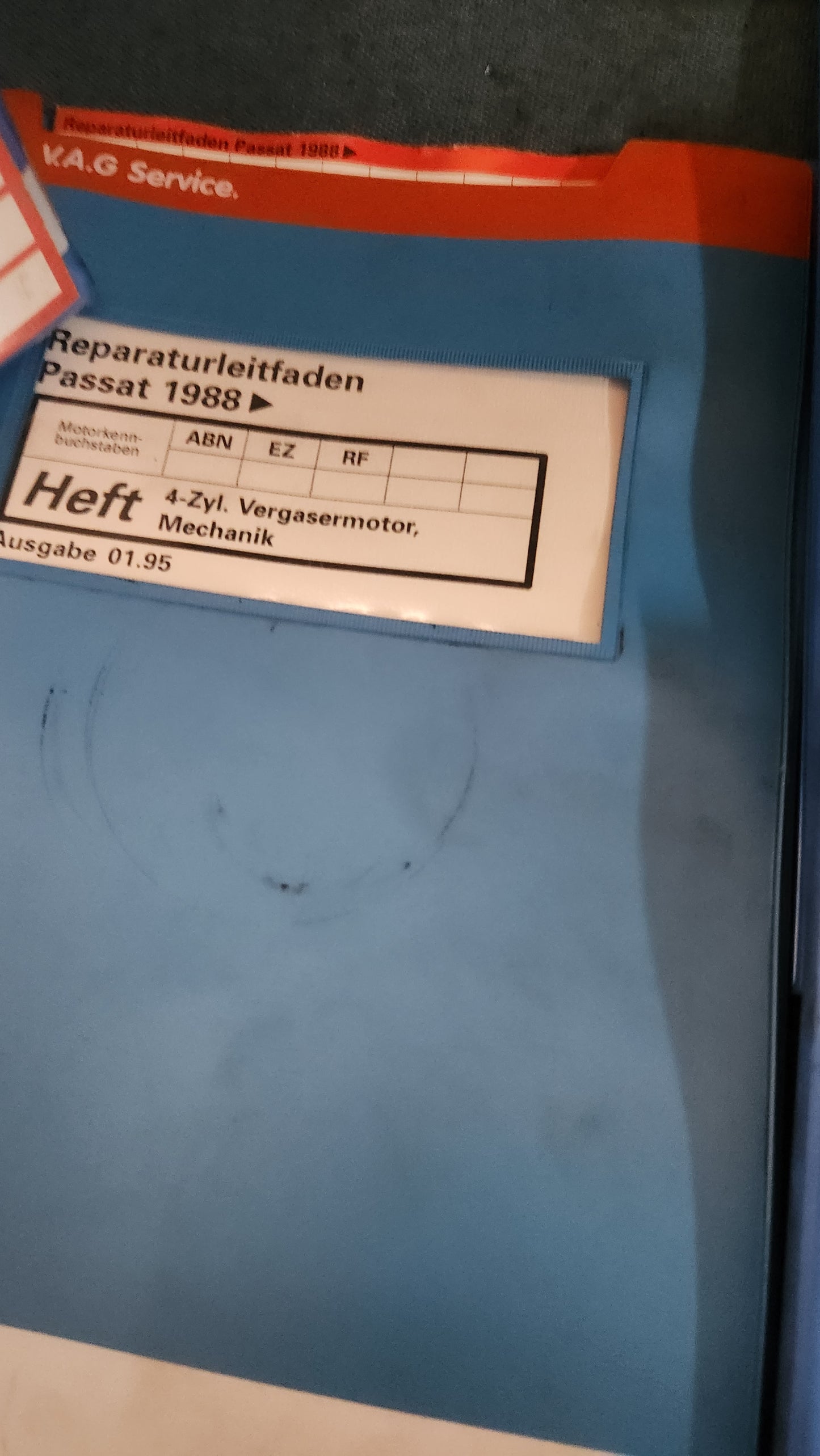 Passat B3 35i Motor Reparaturleitfaden Werkstattbuch