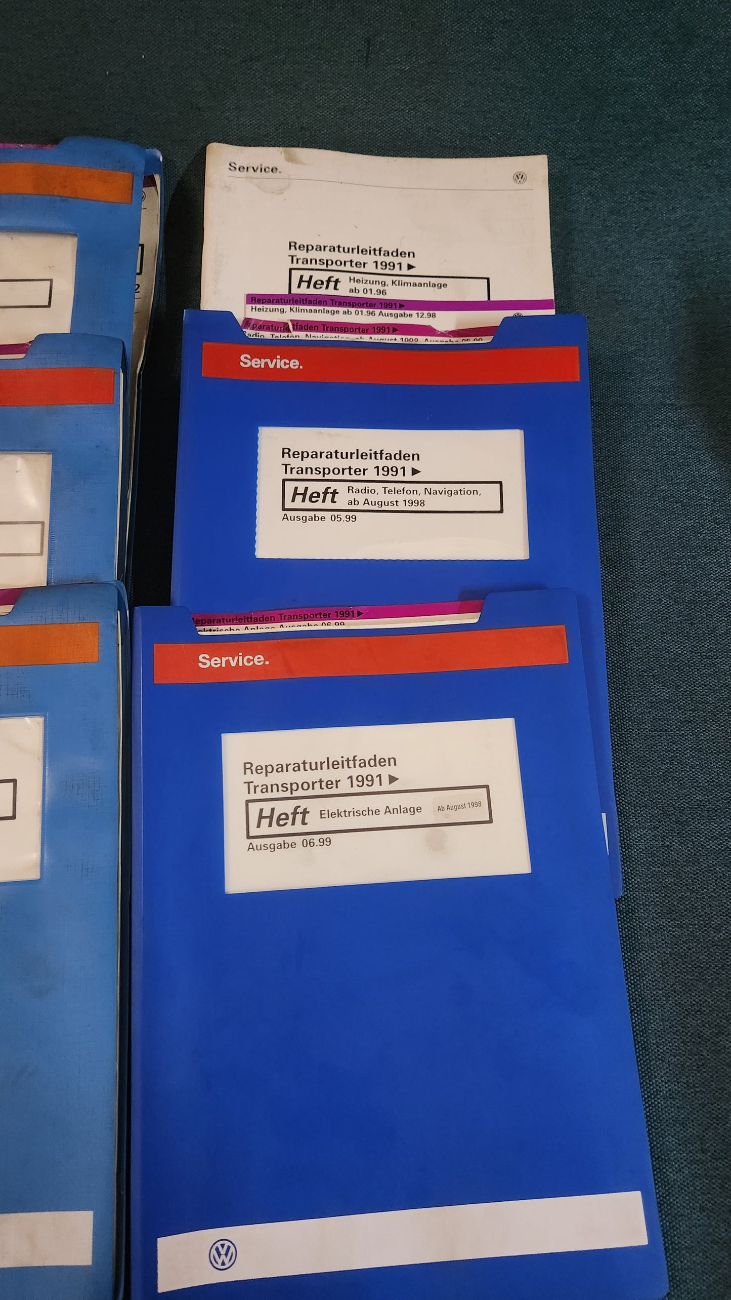 T4 Bus Reparaturleitfaden Werkstattbuch