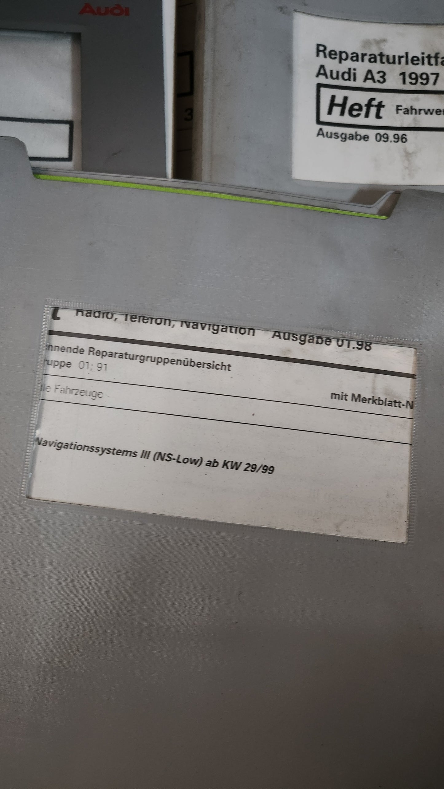 Audi A3 8L Reparaturleitfaden Werkstattbuch