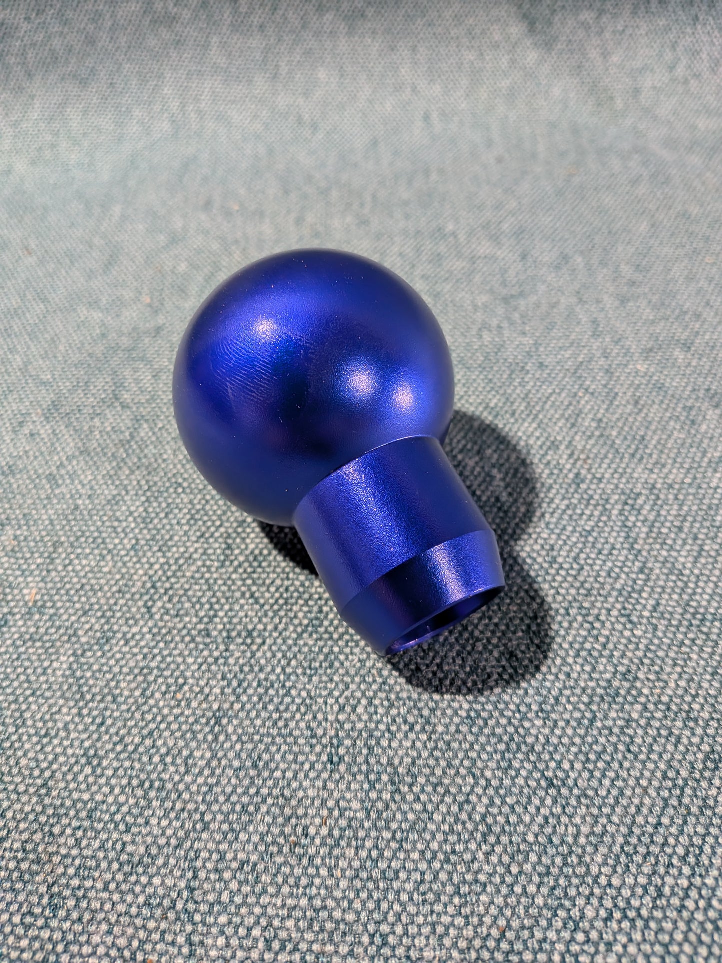 Gear Knob Aluminum Blue Anodized M16 OEOE NOS/New