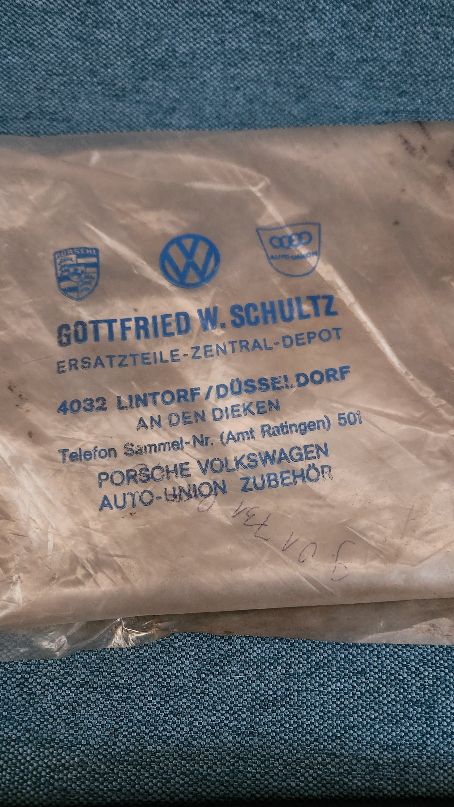 Sonnenblende Schwarz Porsche 914 90173101710 Nos K5
