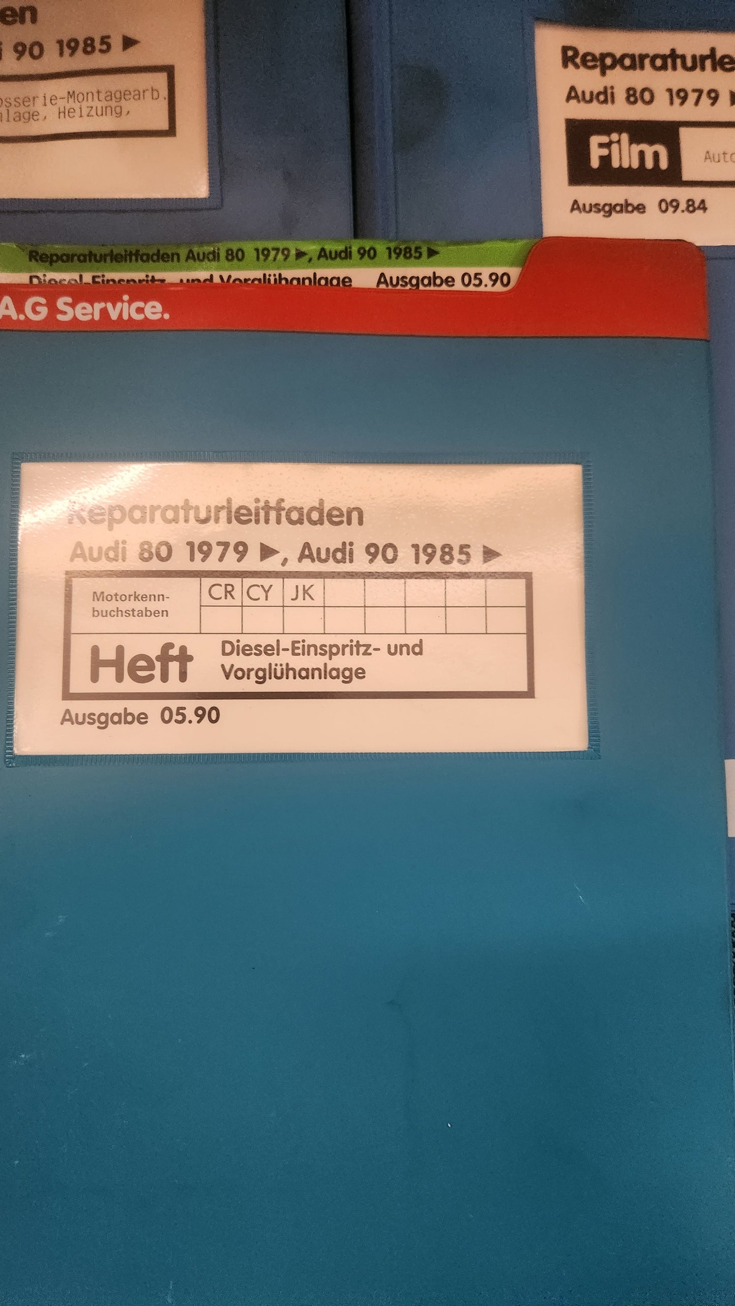 Audi 80/90 B2 Reparaturleitfaden Werkstattbuch Z2