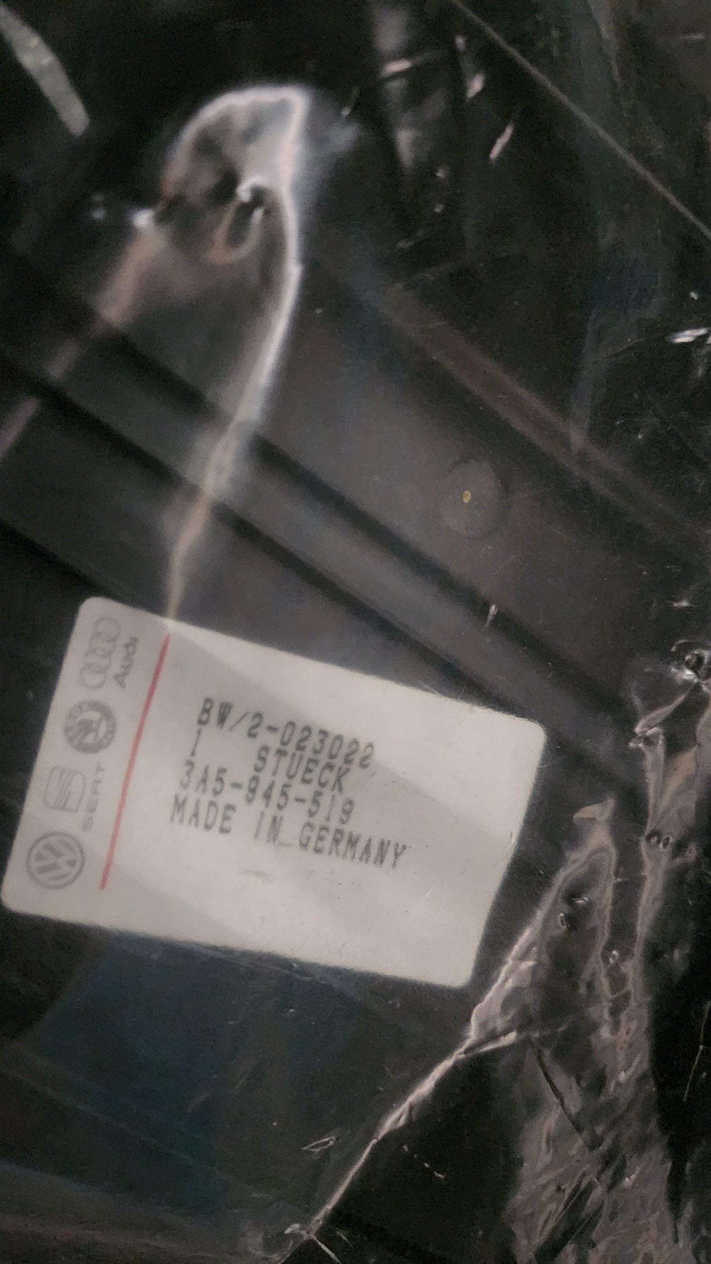 Passat 35I B4 Abdeckkappe 3A5945519 Nos A3