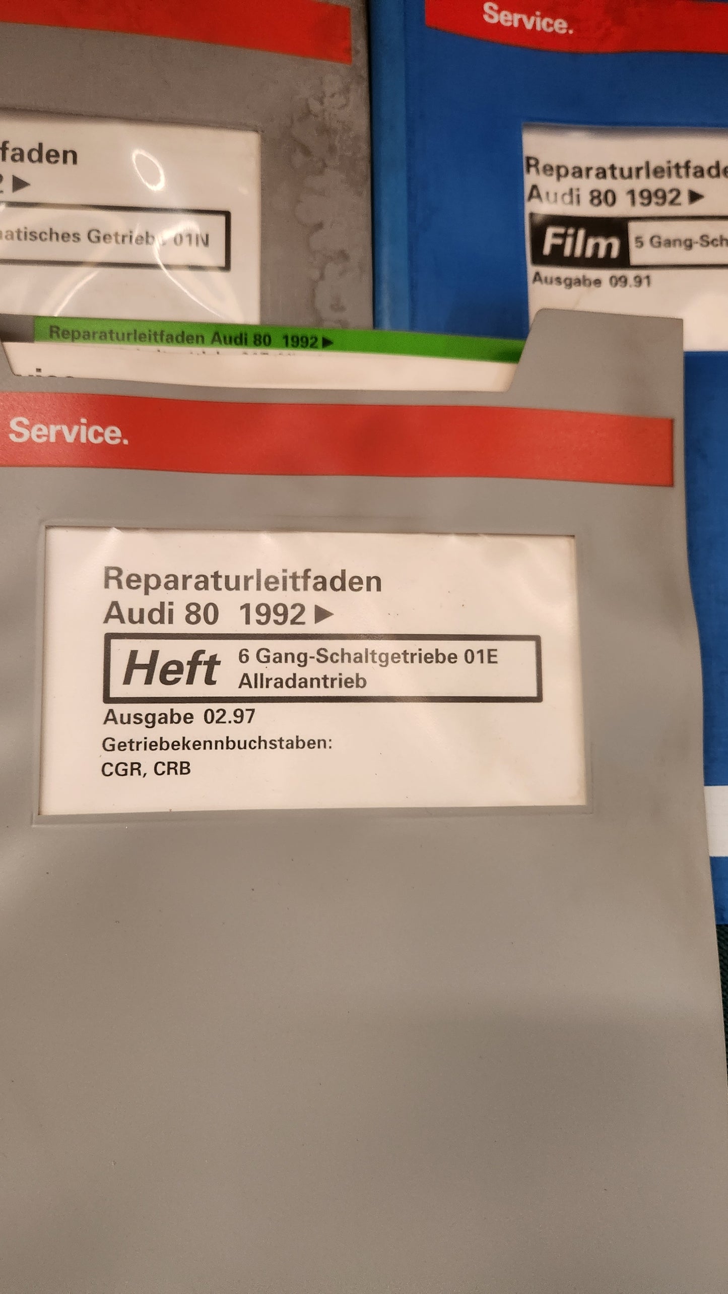 Audi 80 B4 Reparaturleitfaden Werkstattbuch Z1