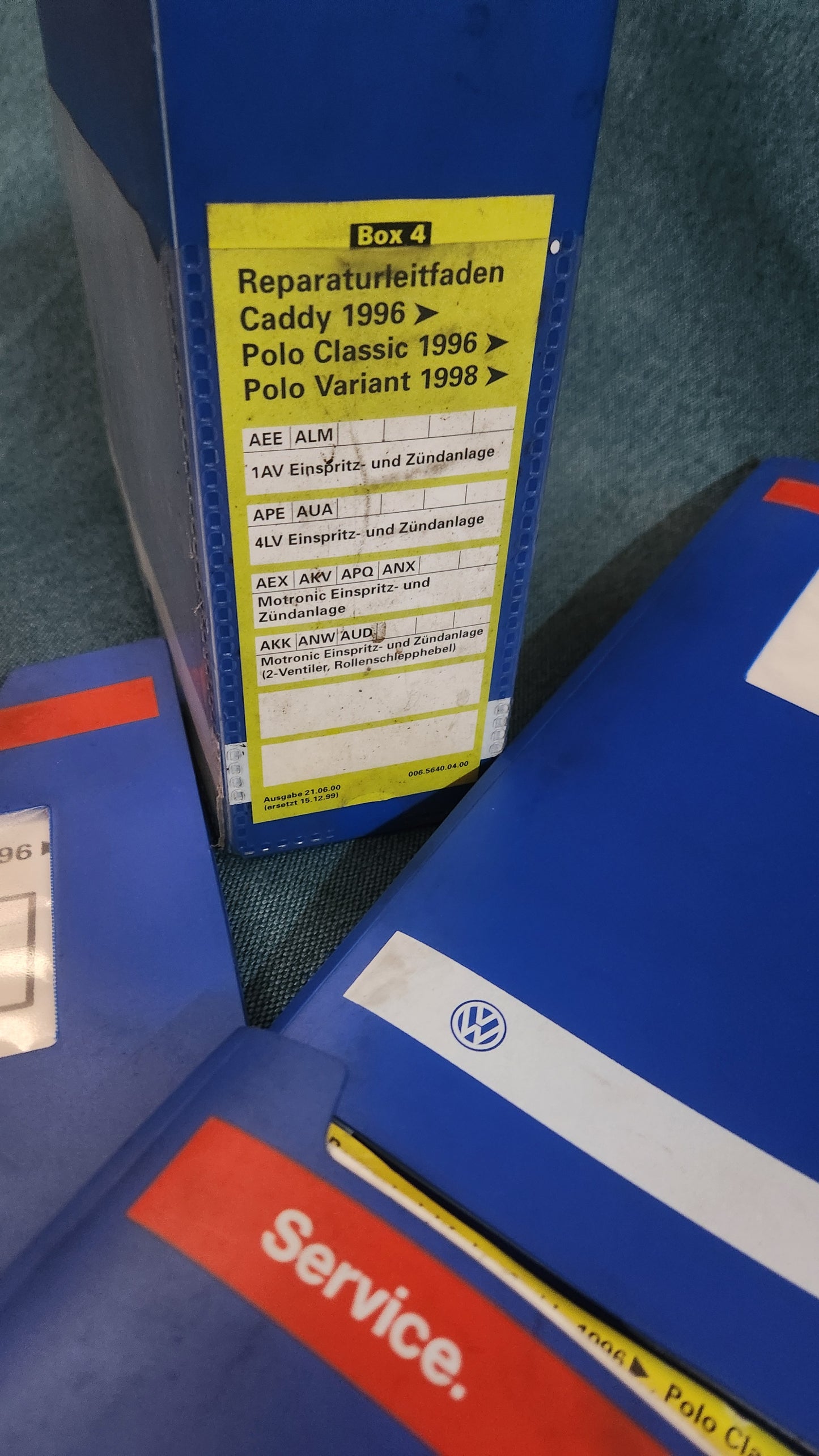 Polo 6N Typ 3 Caddy 9KV Reparaturleitfaden Werkstattbuch