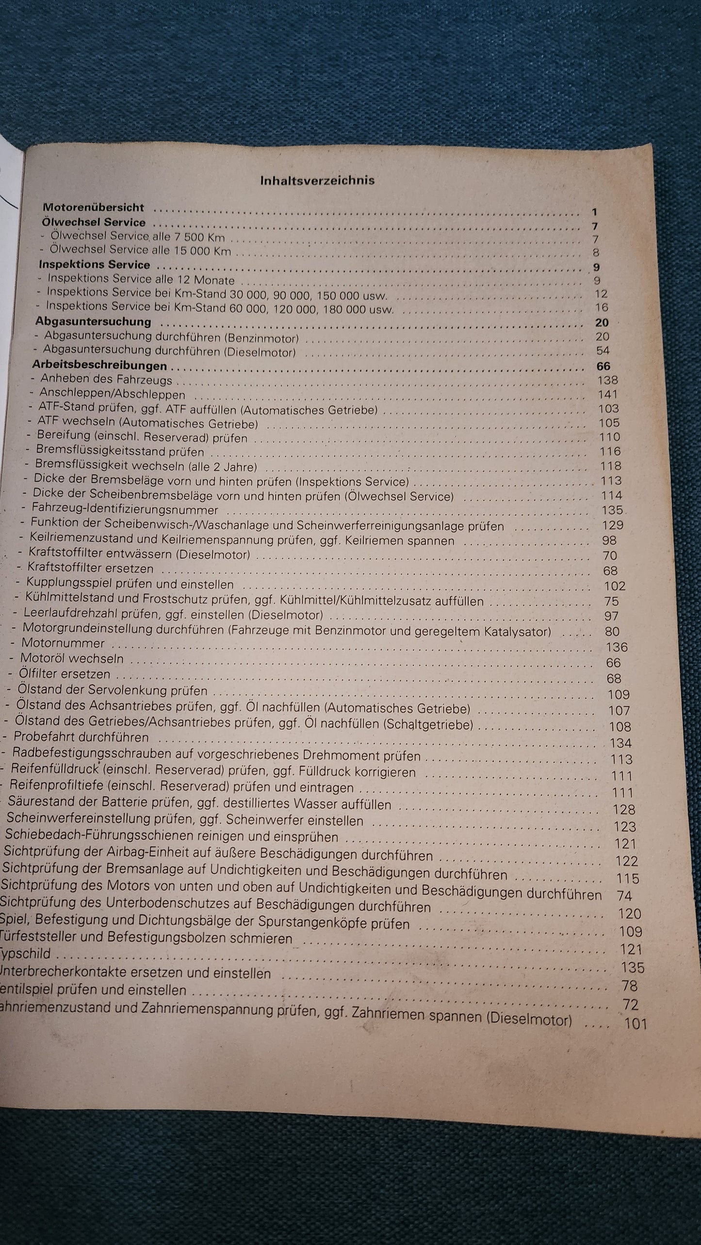 Golf/Jetta1/Caddy14D/Scirocco 2 Instandhaltung genau genommen Nr.31 Reparaturleitfaden Werkstattbuch