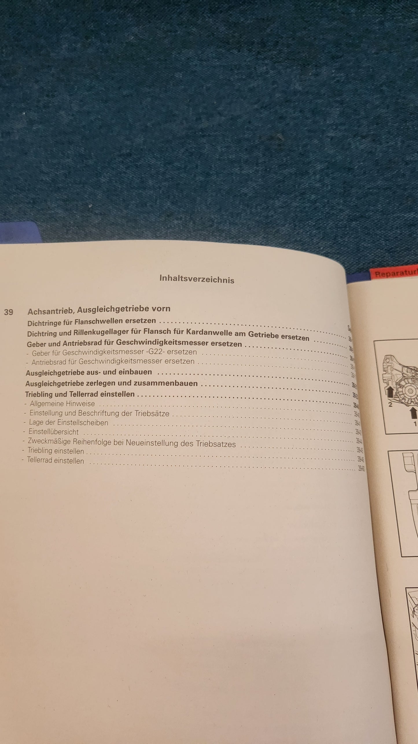 Passat 3B/BG 6-Speed Manual Gearbox 01E All-Wheel Drive Repair Manual Workshop Book