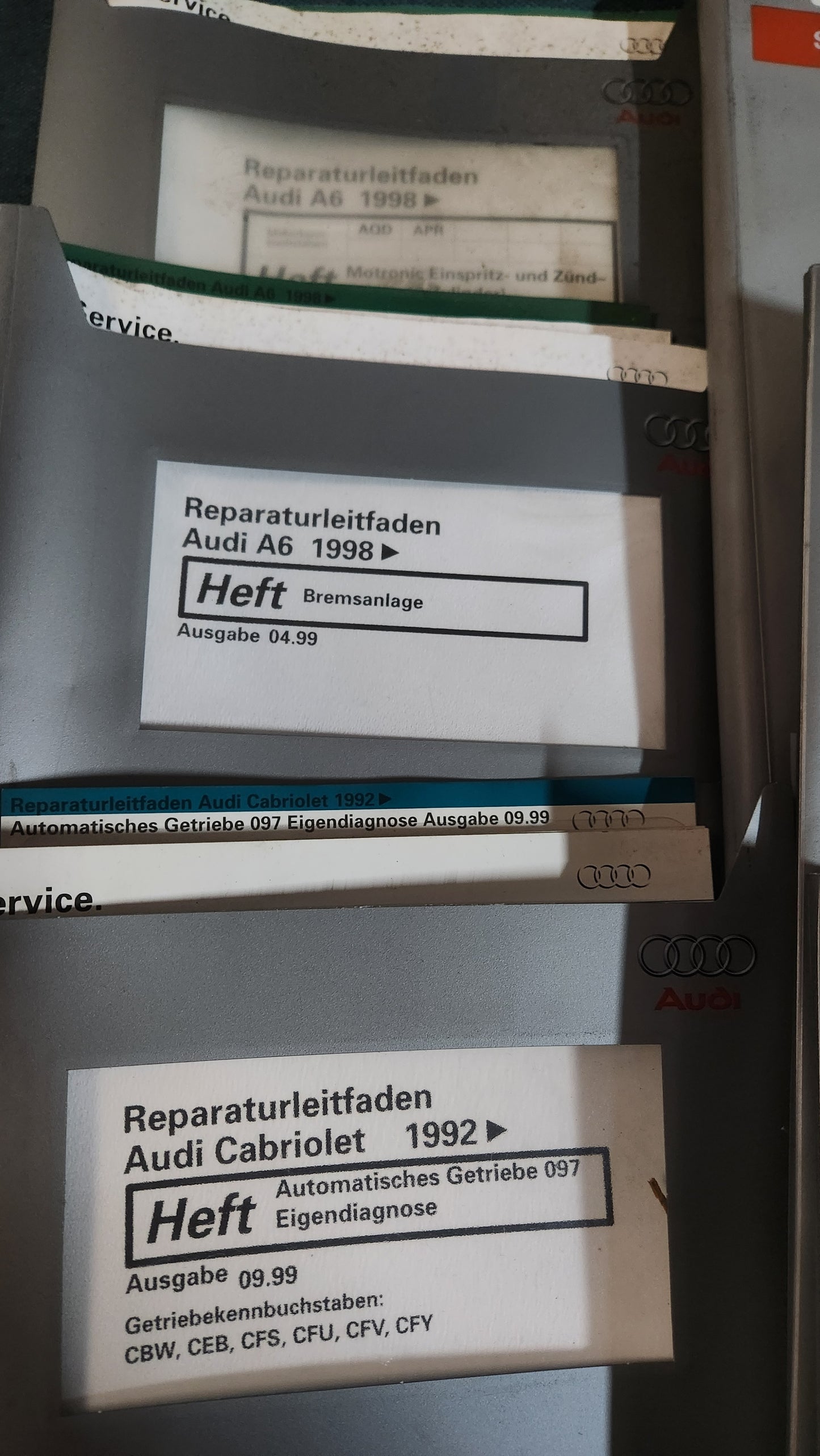 Audi A6 C5 Reparaturleitfaden Werkstattbuch