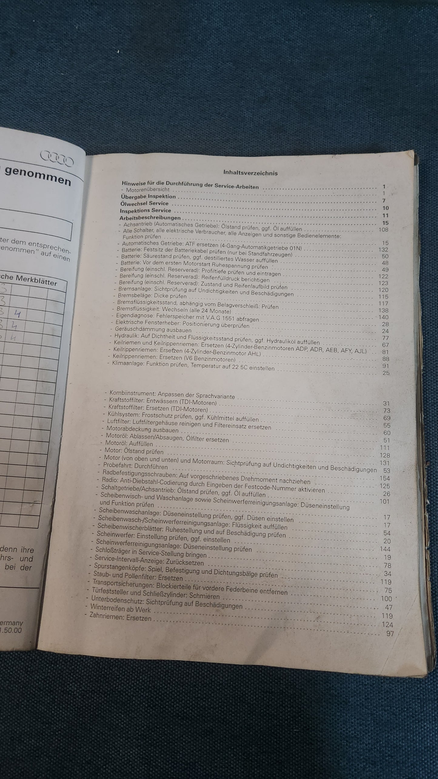 Audi A4 B5 Instandhaltung genau genommen Reparaturleitfaden Werkstattbuch