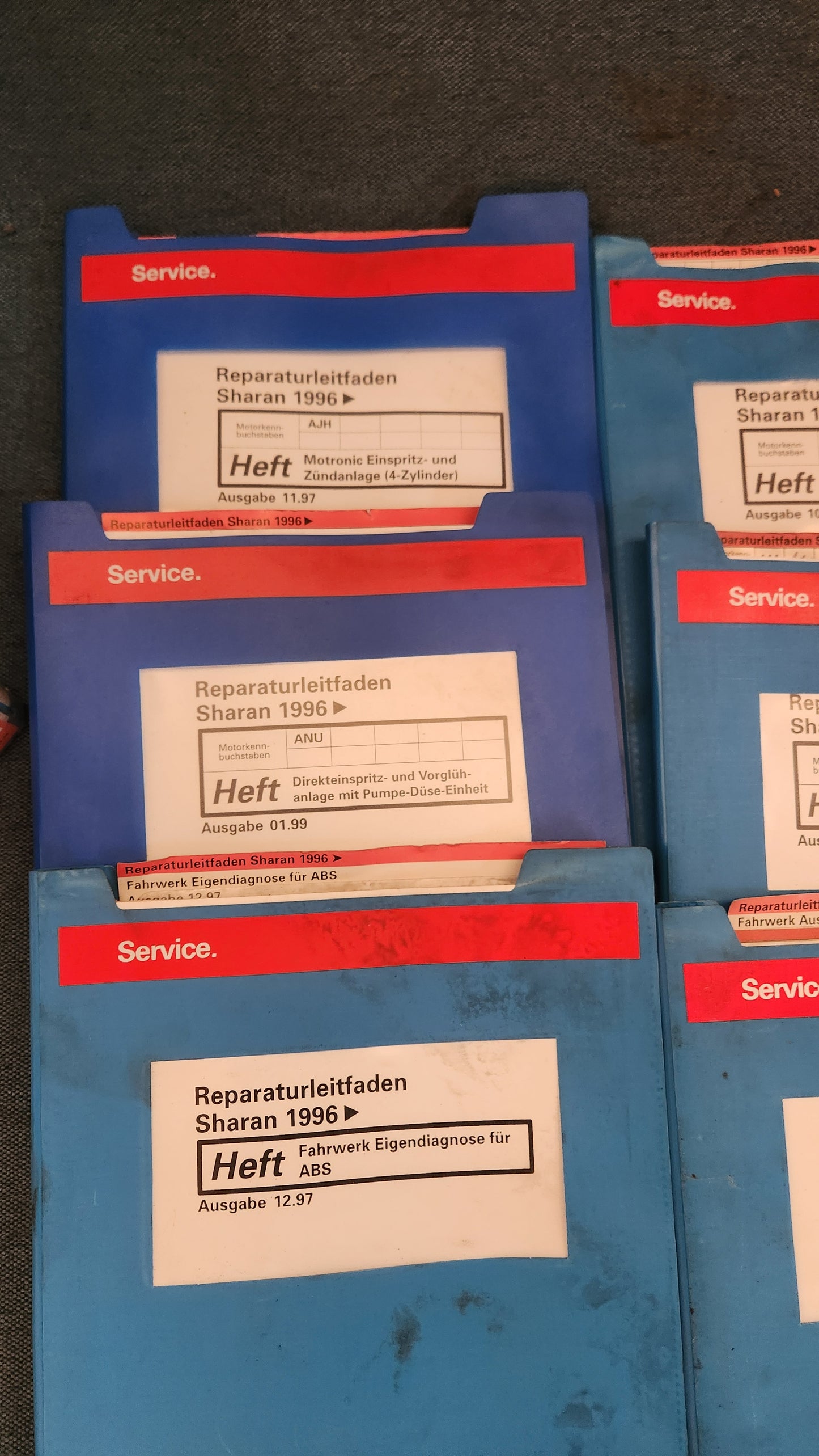 Sharan Reparaturleitfaden Werkstattbuch