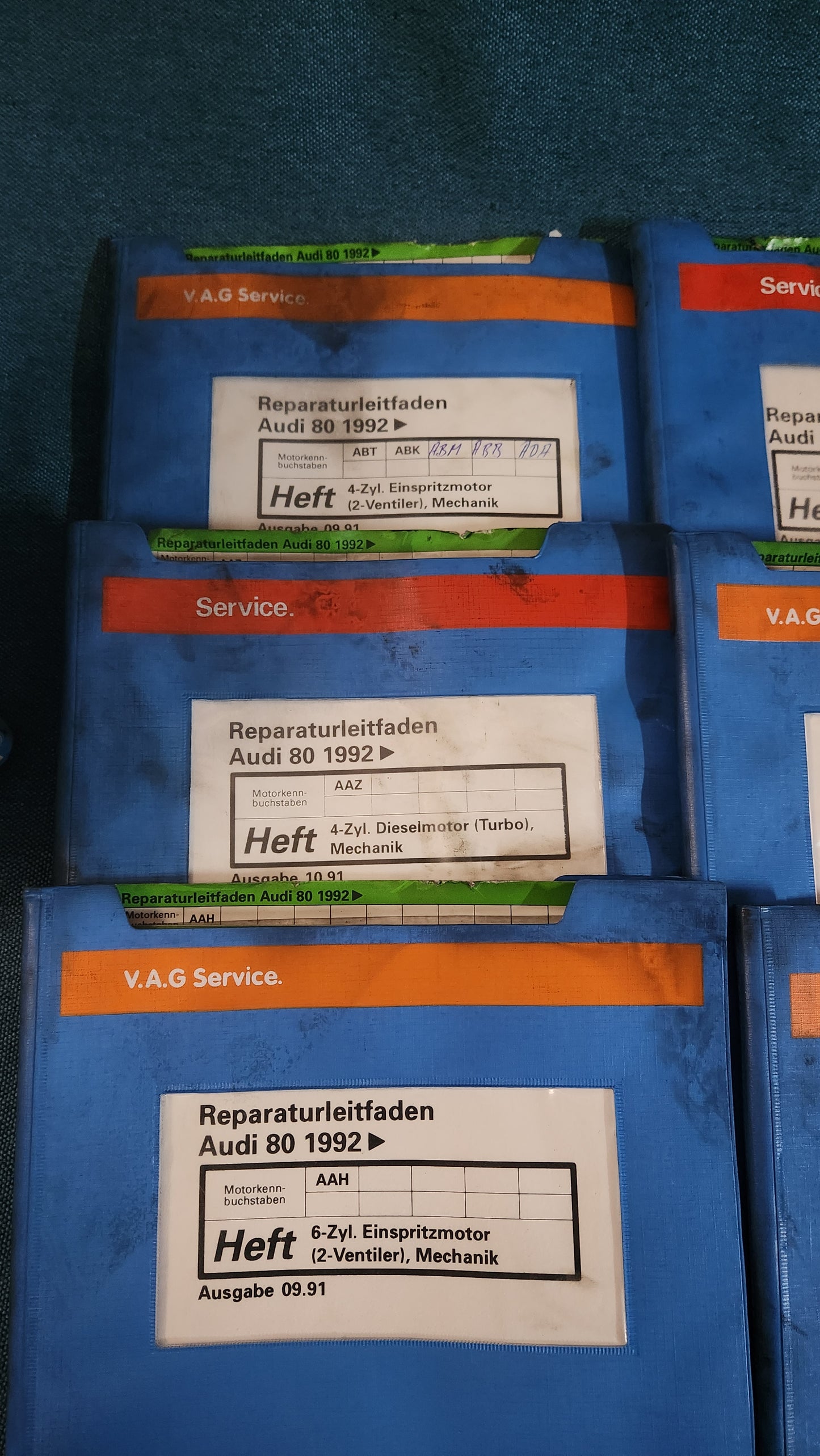 Audi 80 B4 Reparaturleitfaden Werkstattbuch