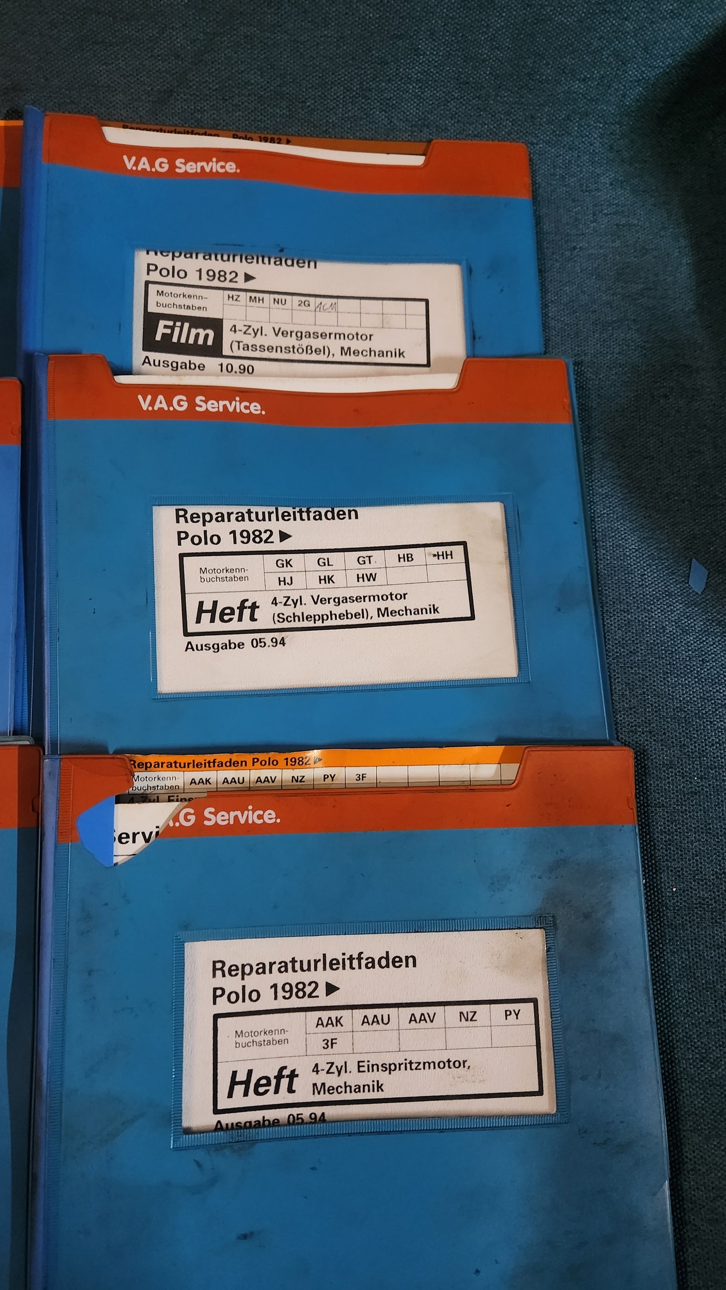 Polo 1 & 86c Derby Audi 50 Reparaturleitfaden Werkstattbuch