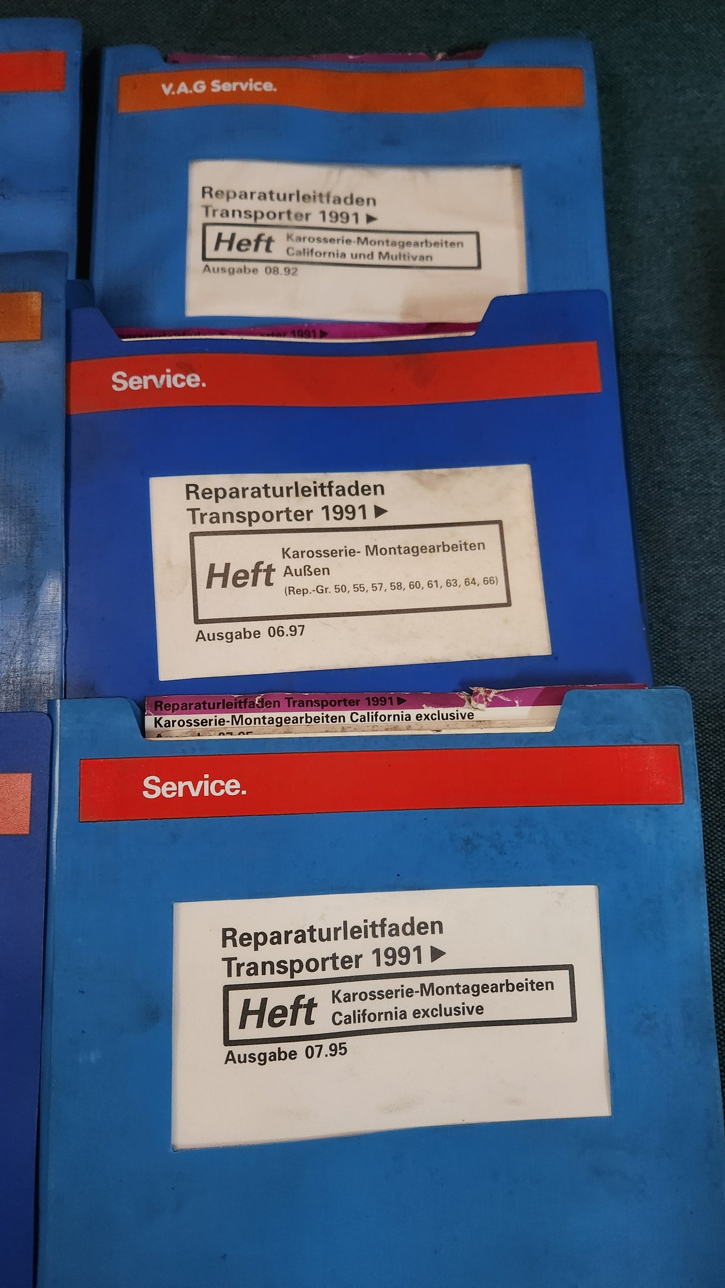 T4 Bus Reparaturleitfaden Werkstattbuch