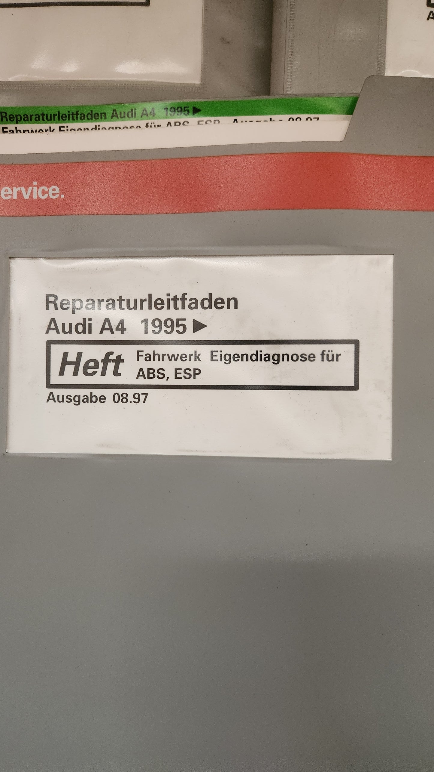 Audi A4 B5 Reparaturleitfaden Werkstattbuch Z2