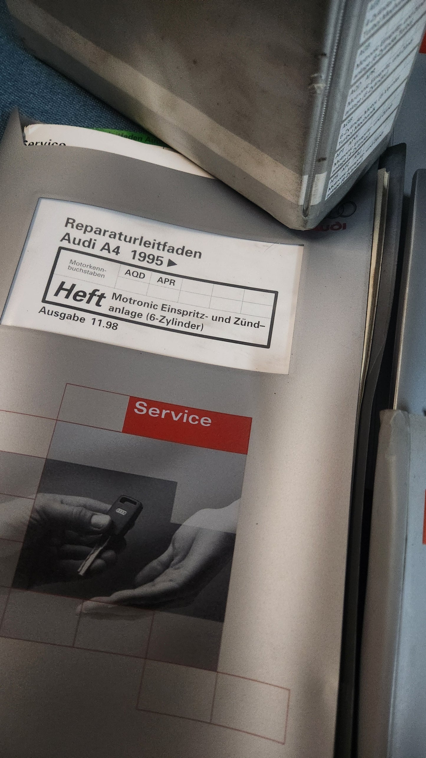 A4 B5 Reparaturleitfaden Werkstattbuch