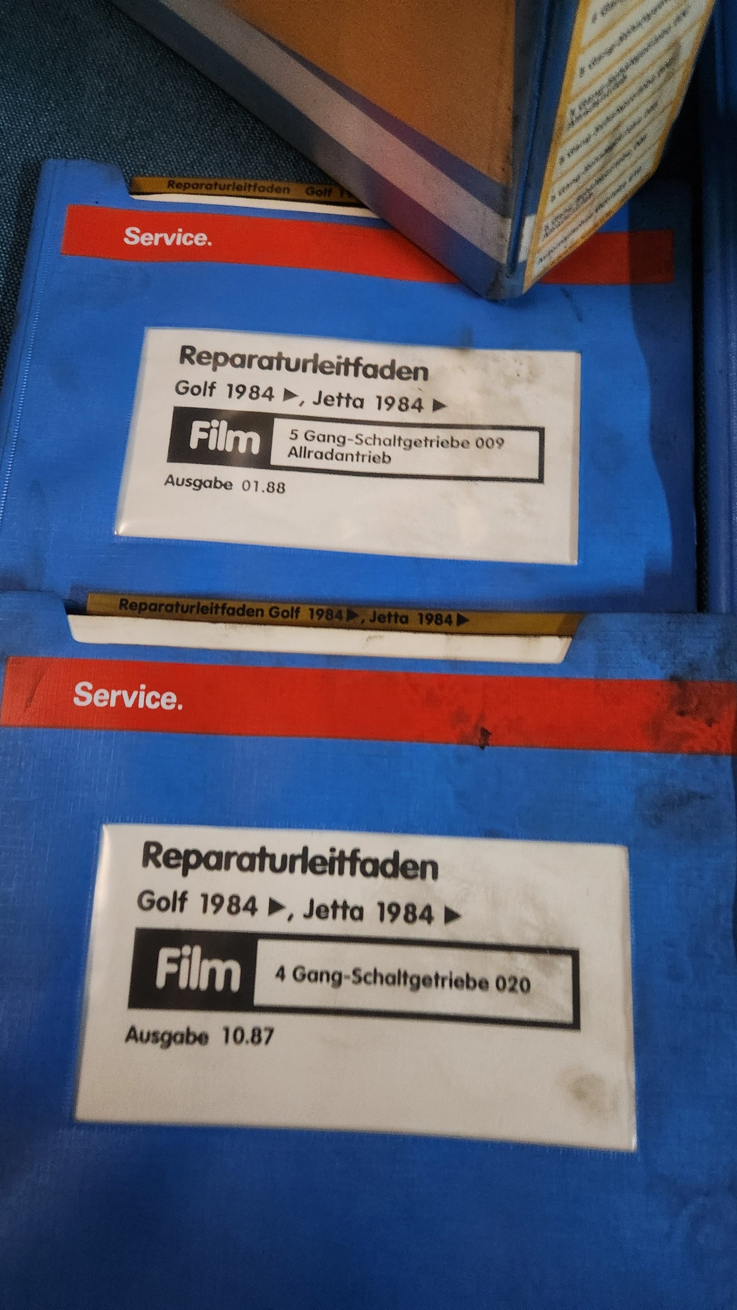 Golf2/Jetta 2 Reparaturleitfaden Werkstattbuch