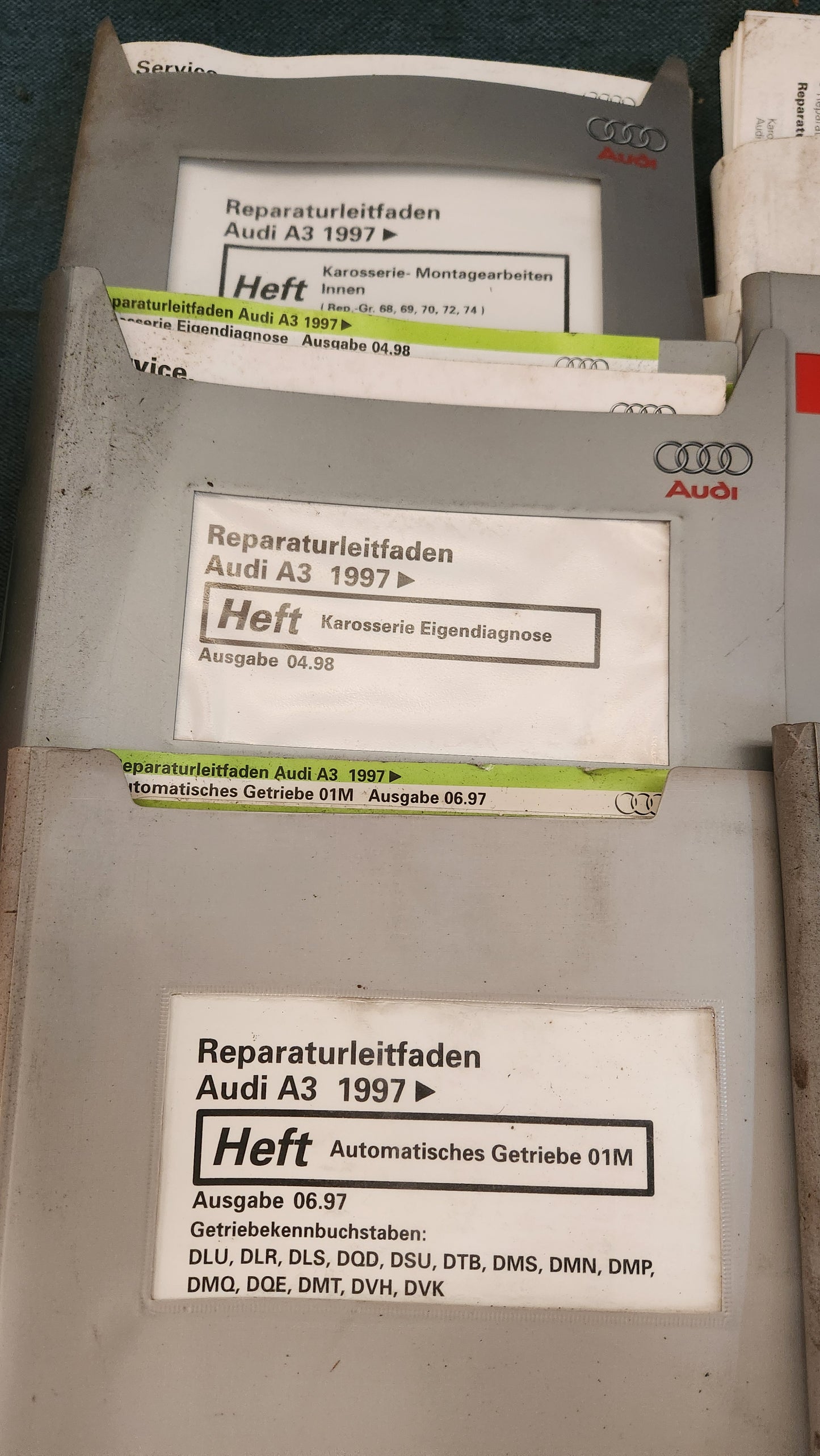 Audi A3 8L Reparaturleitfaden Werkstattbuch
