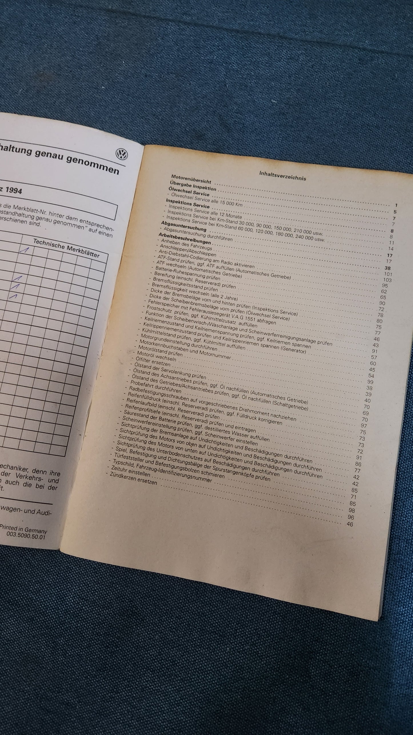 Maintenance, specifically: Corrado 1989 Repair Manual Workshop Manual