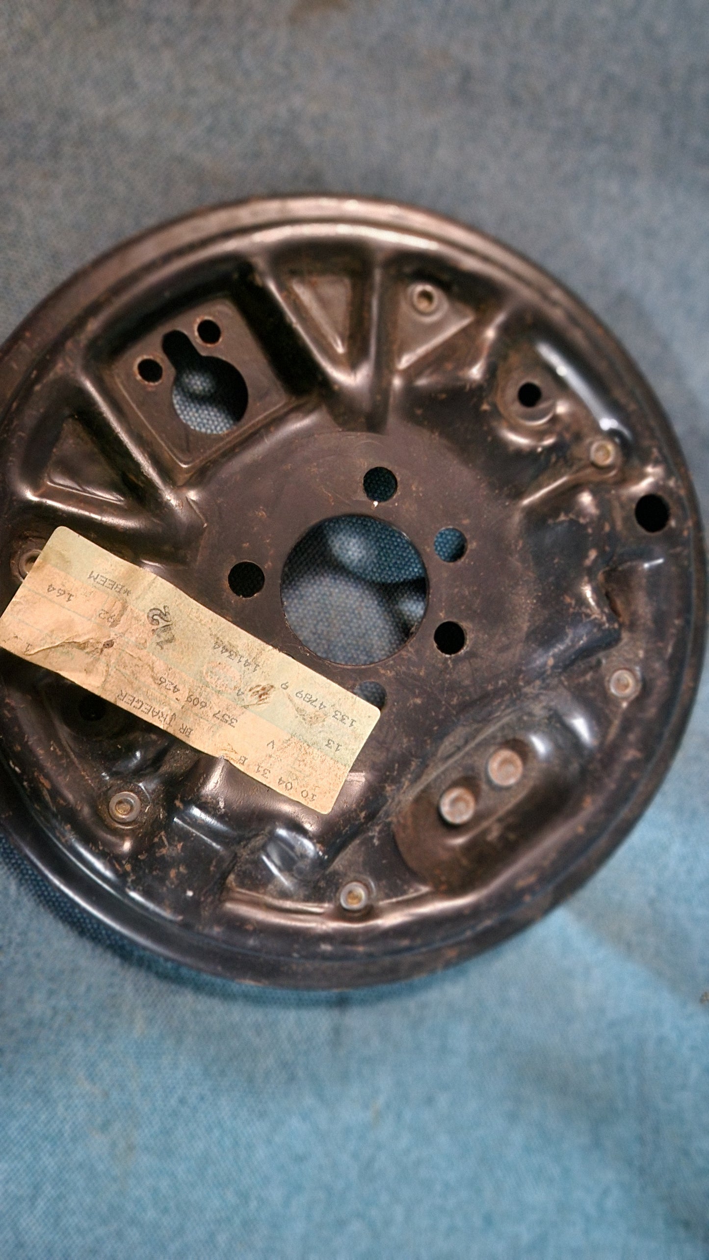 Vw Passat 35I B3 Bremsträger Bremstrommel 0357609426 Nos A3