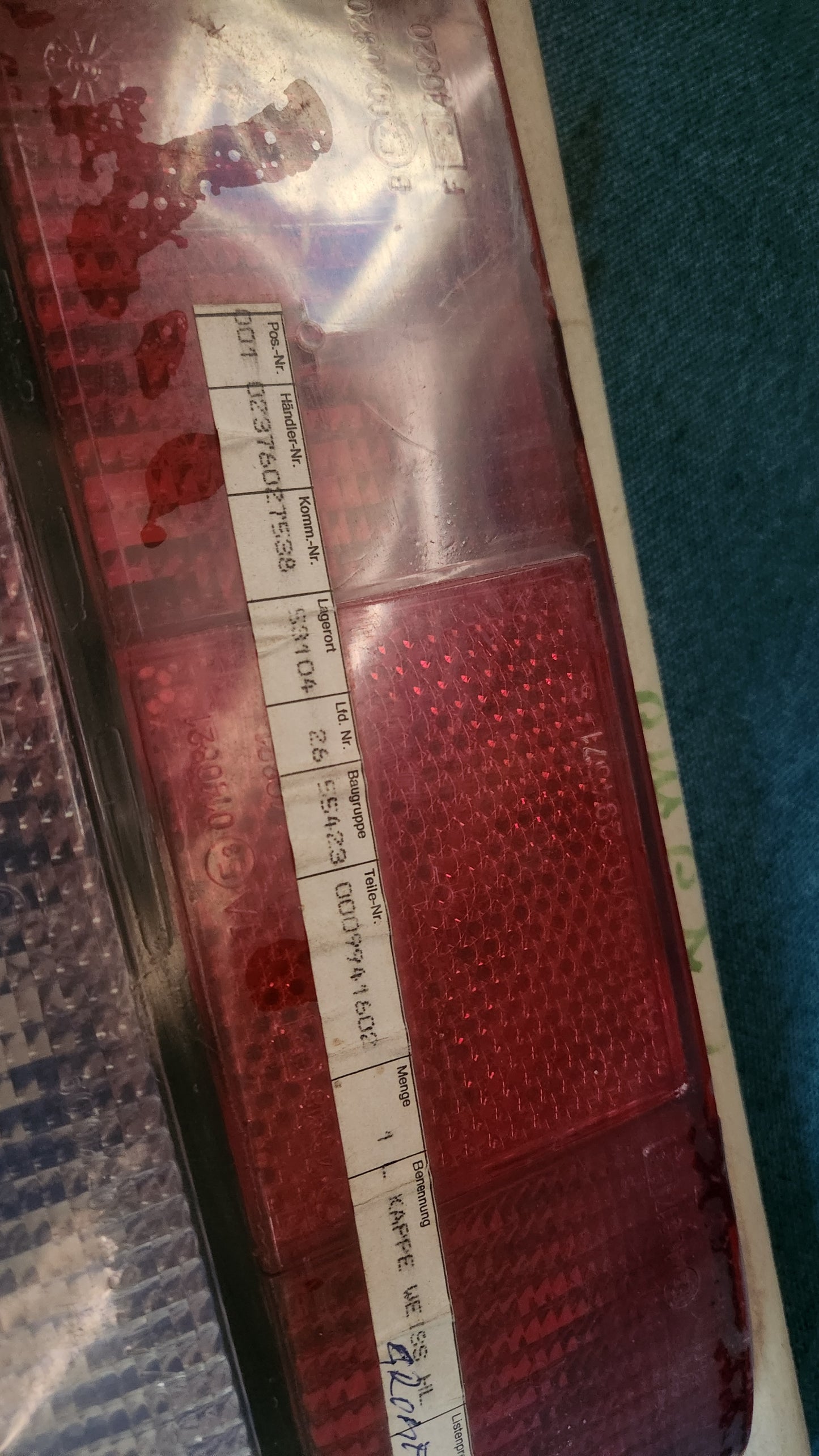 Fiat Croma Rücklicht Rückleuchte Links 0009941602 Nos A2