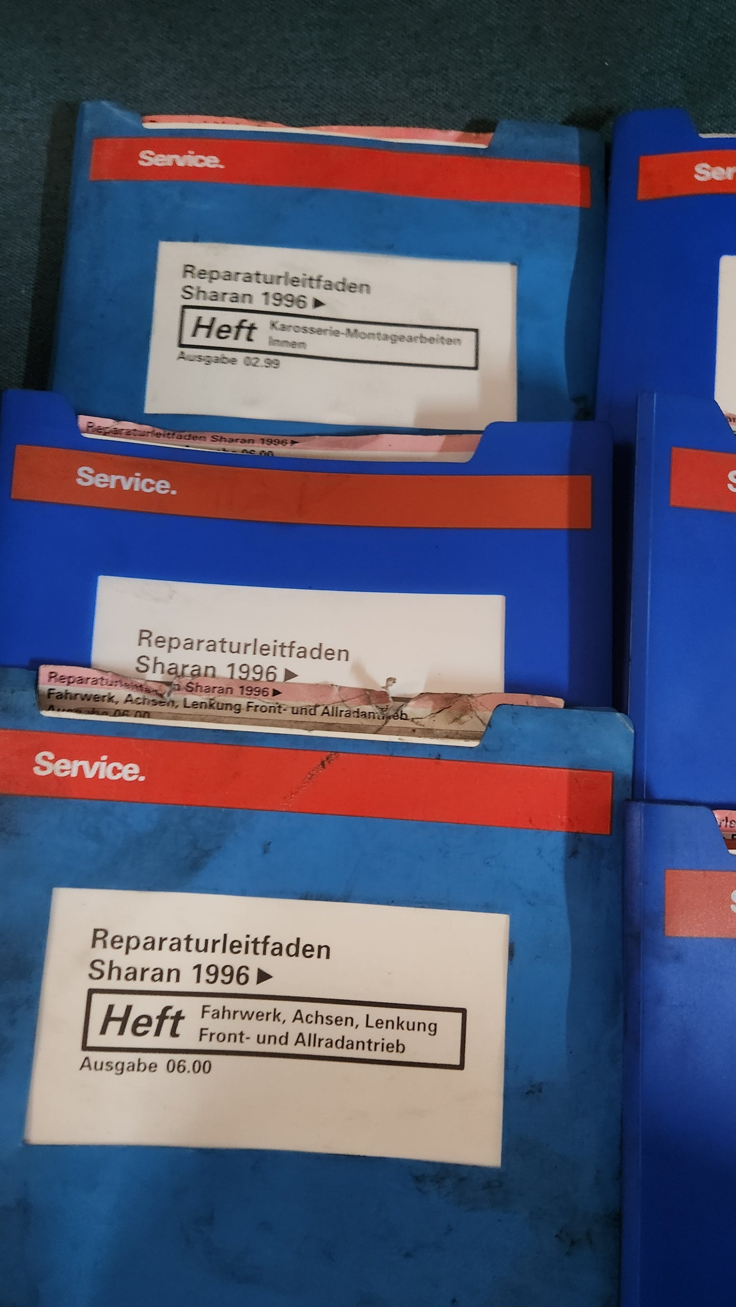 VW Sharan Repararurleitfaden Werkstattbuch