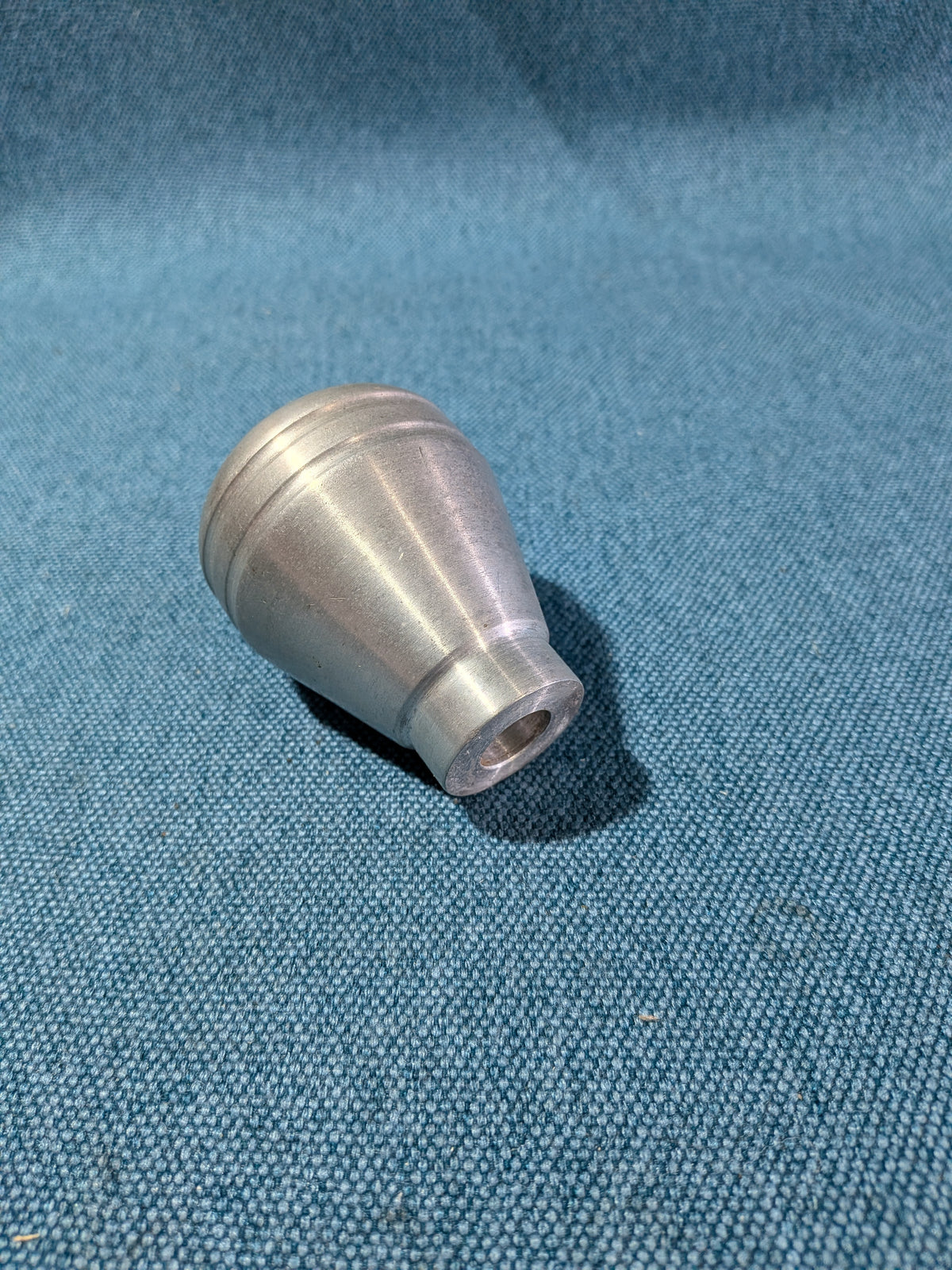 Gear knob aluminum solid 5 speed M12 thread Used B4