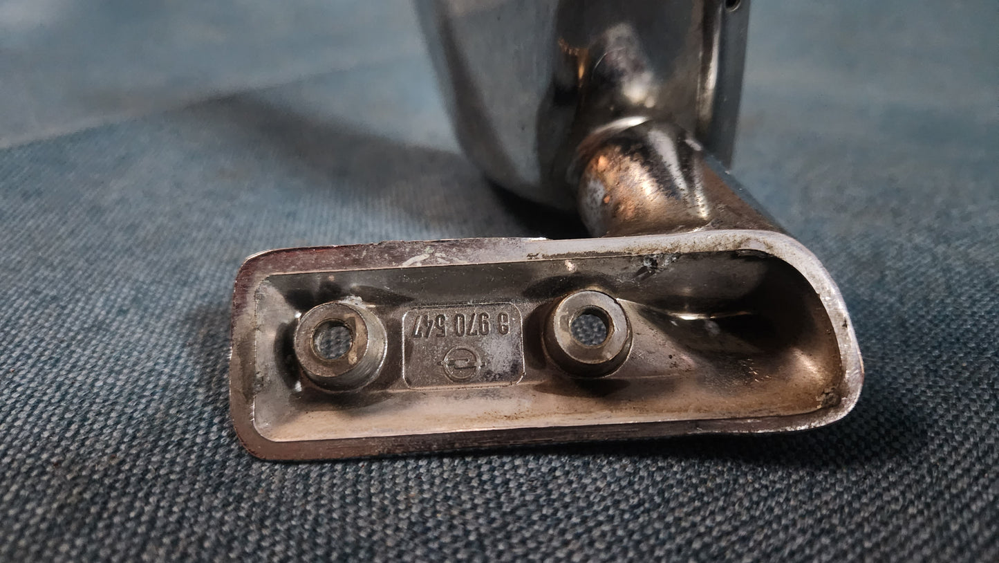 Opel Kadett C Rekord D Außenspiegel Chrom Links 8970547 Gebraucht B2