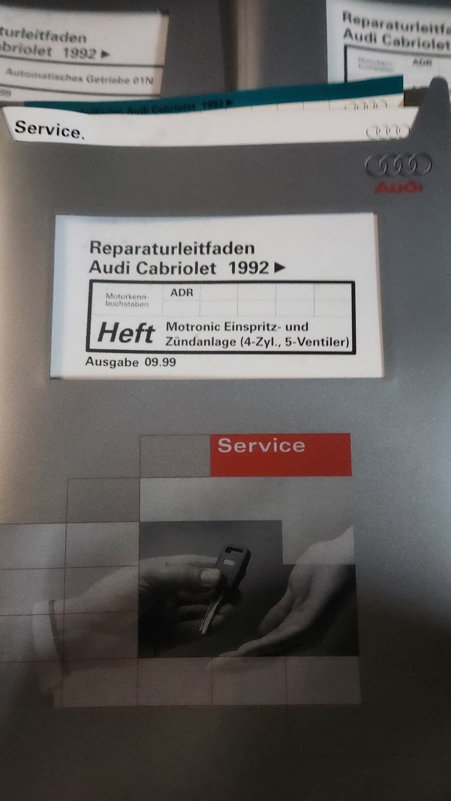 Audi 80 B4 Cabriolet Typ 89 Reparaturleitfaden Werkstattbuch Neu Sehr selten