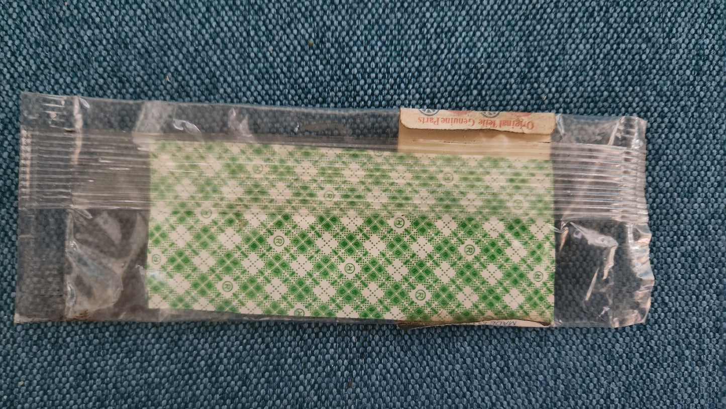 CS Emblem Chrom Audi 100/200/C2/C3 443853741A NOS A14