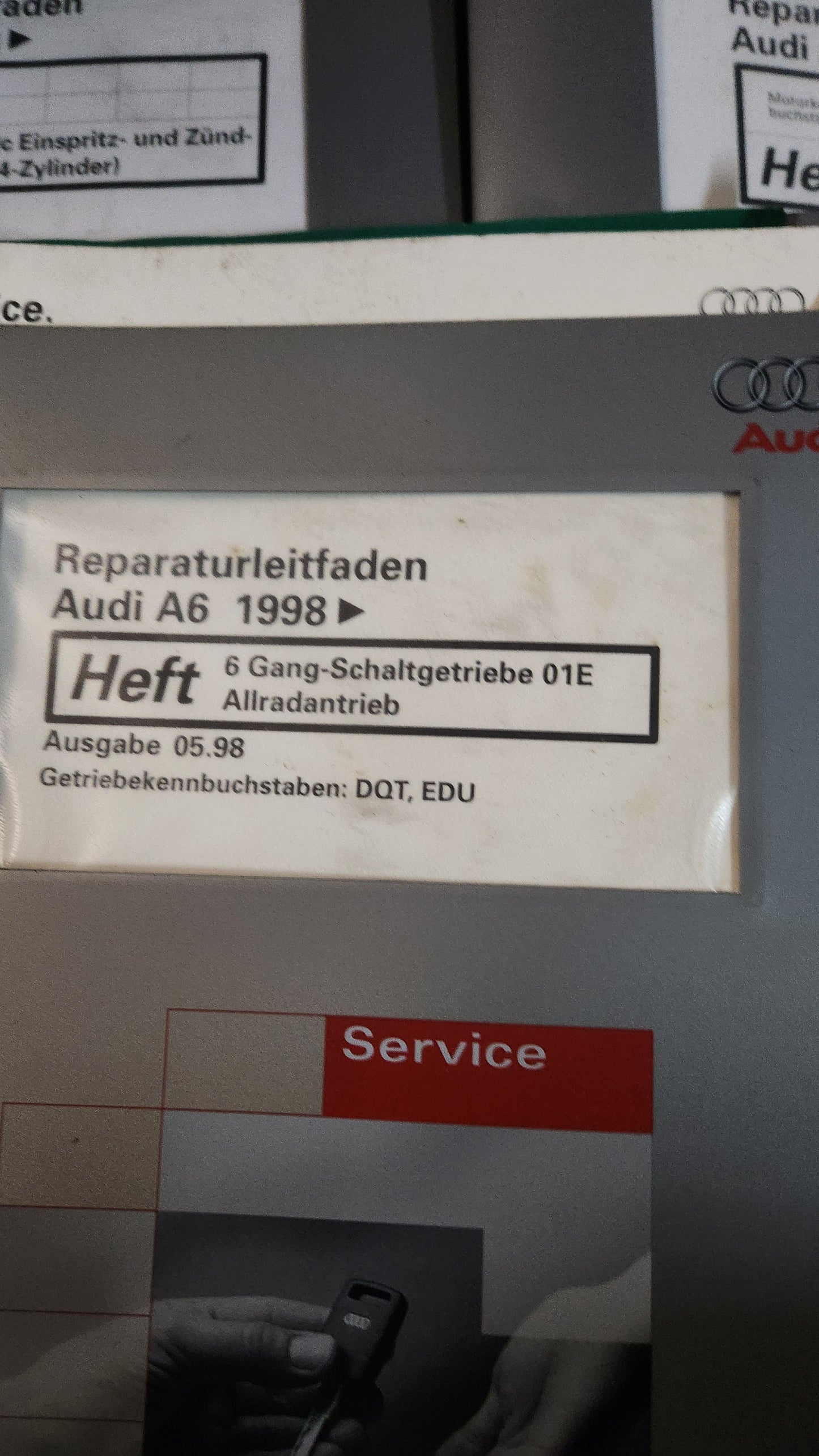 Audi A6 C5 Reparaturleitfaden Werkstattbuch