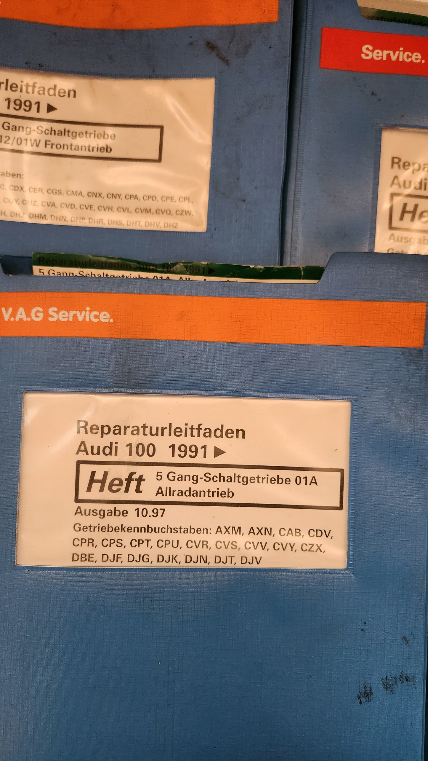 Audi 100 C4 Reparaturleitfaden Werkstattbuch