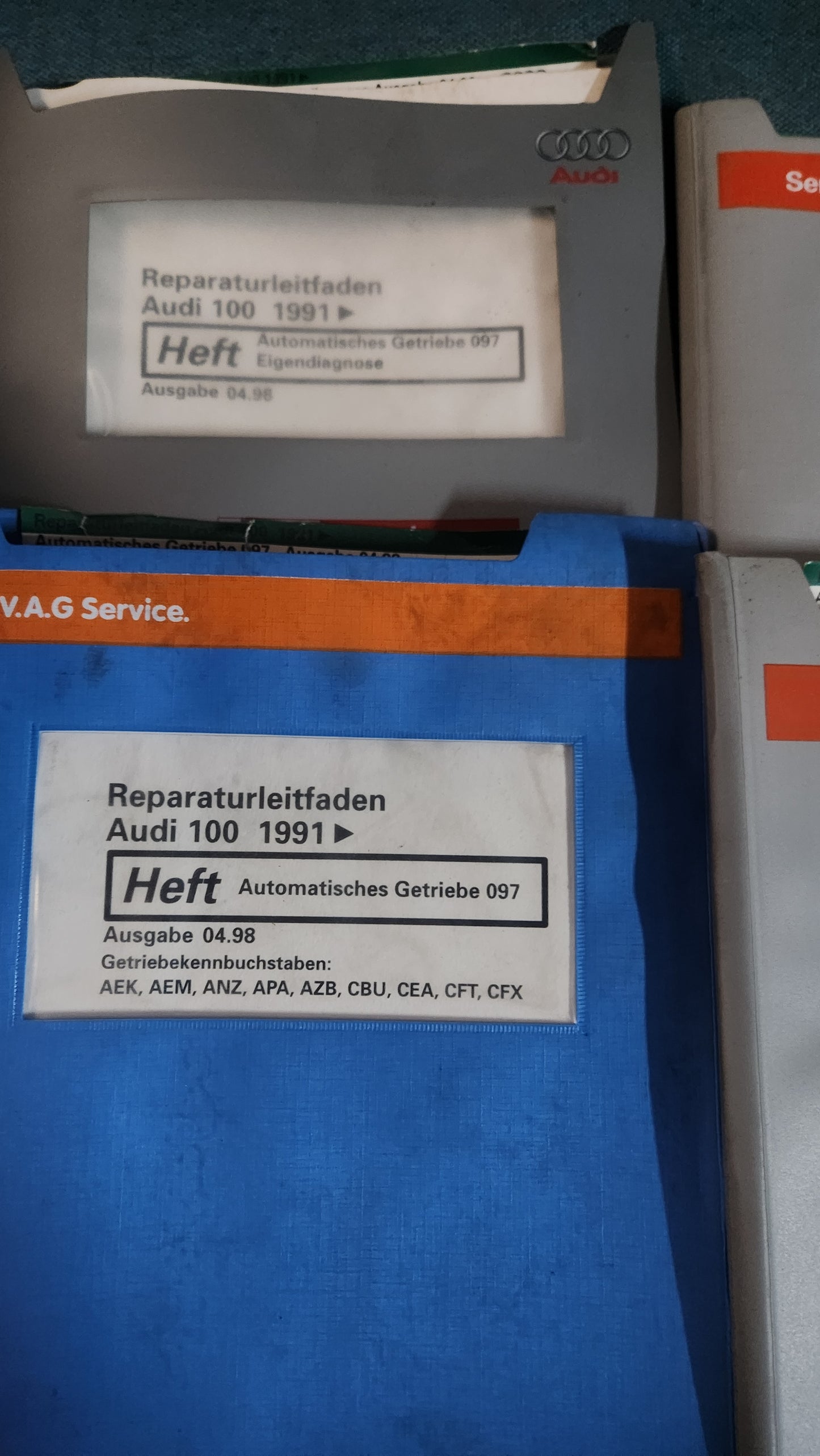 Audi 100 C4 Automatisches Getriebe Reparaturleitfaden Werkstattbuch