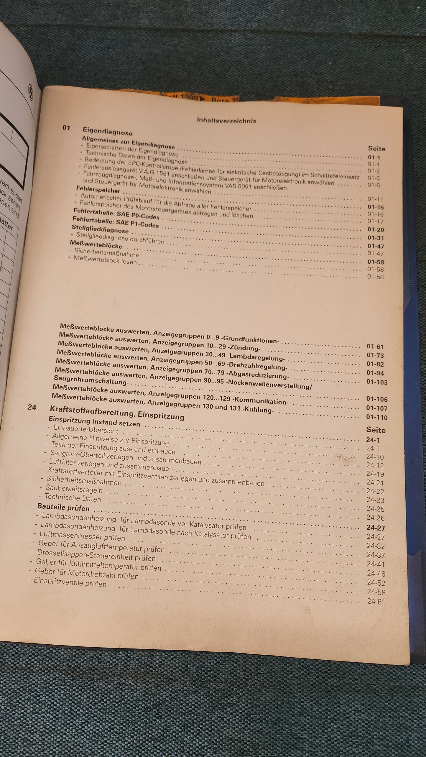 Golf 4 Bora APF Engine Repair Manual Workshop Manual