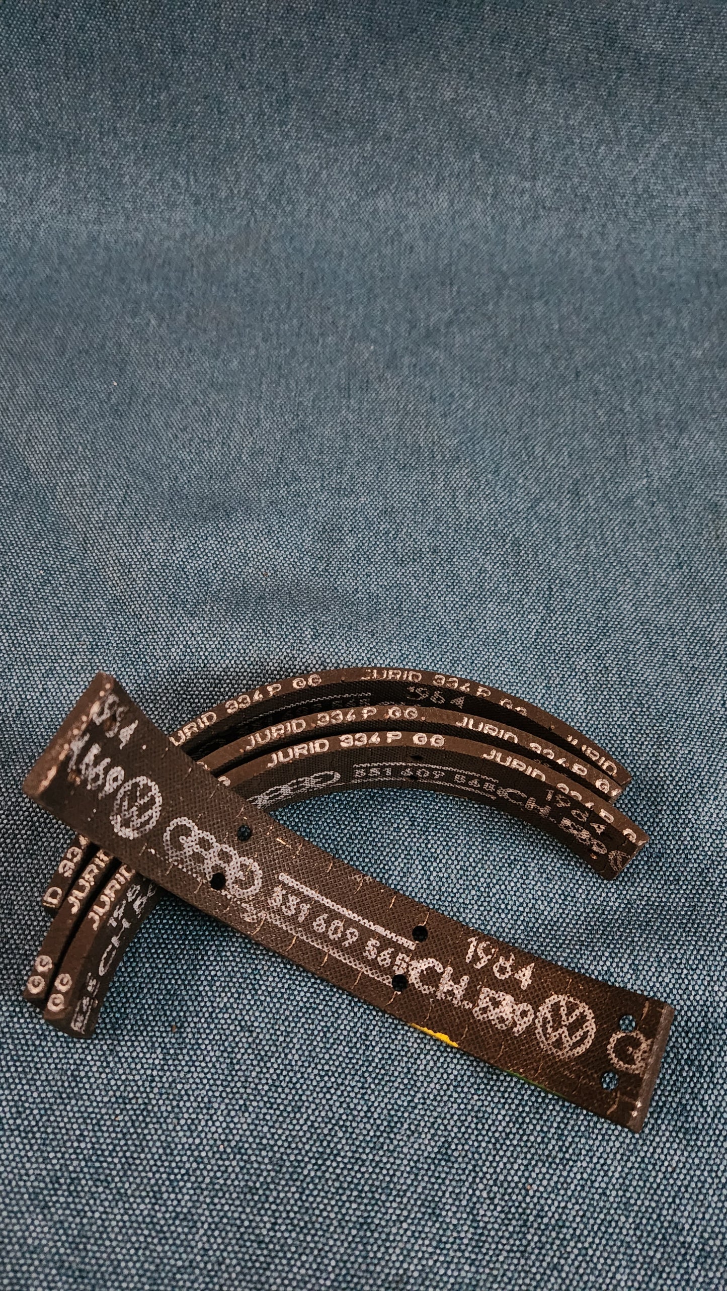 Bremsklötze Trommelbremse Passat B2 32B 331609565 Nos G5
